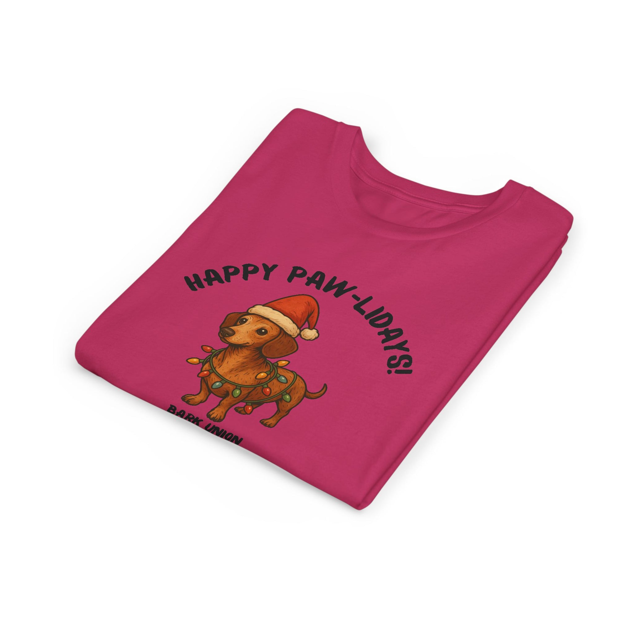 Happy Paw-lidays! Kids Tee