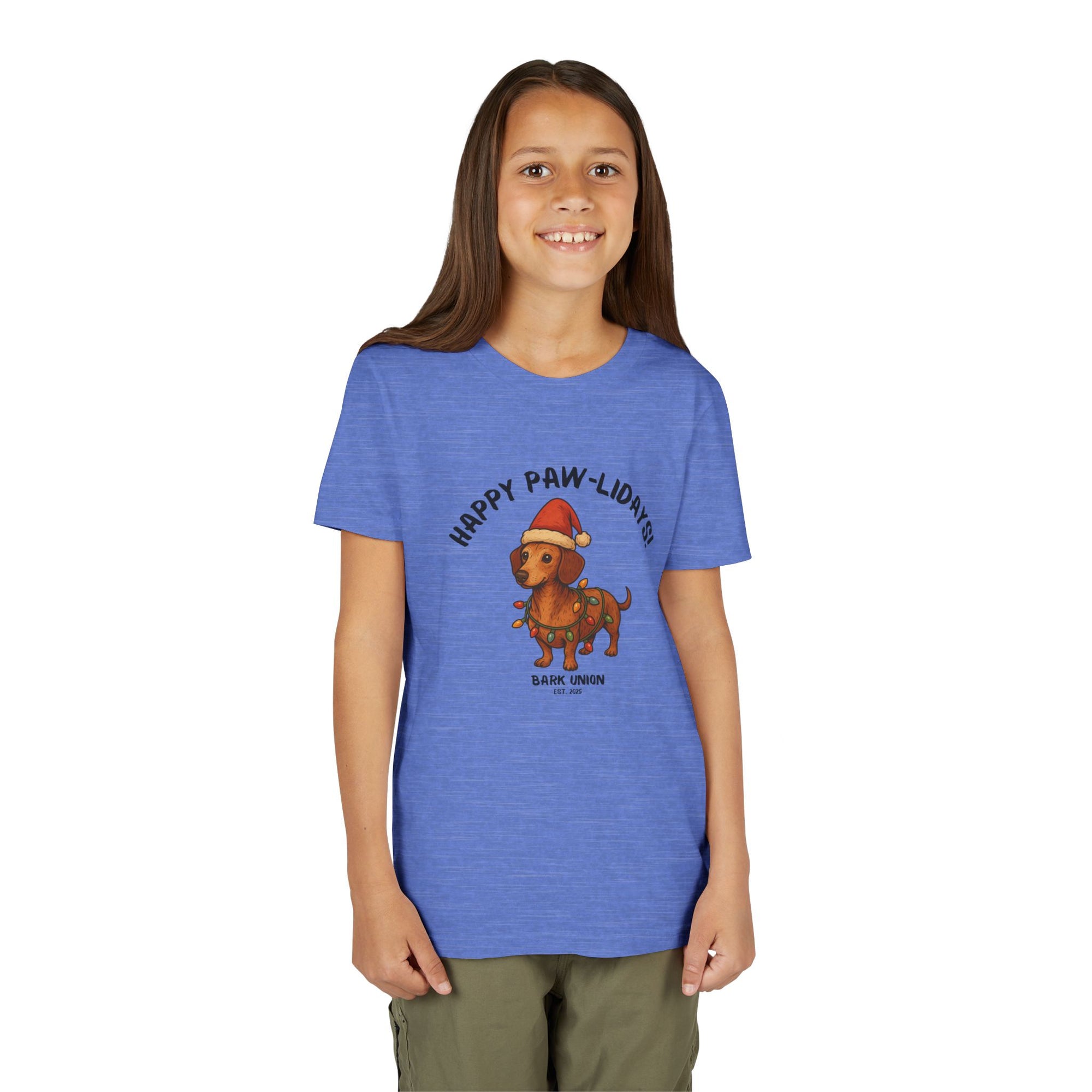 Happy Paw-lidays! Kids Tee