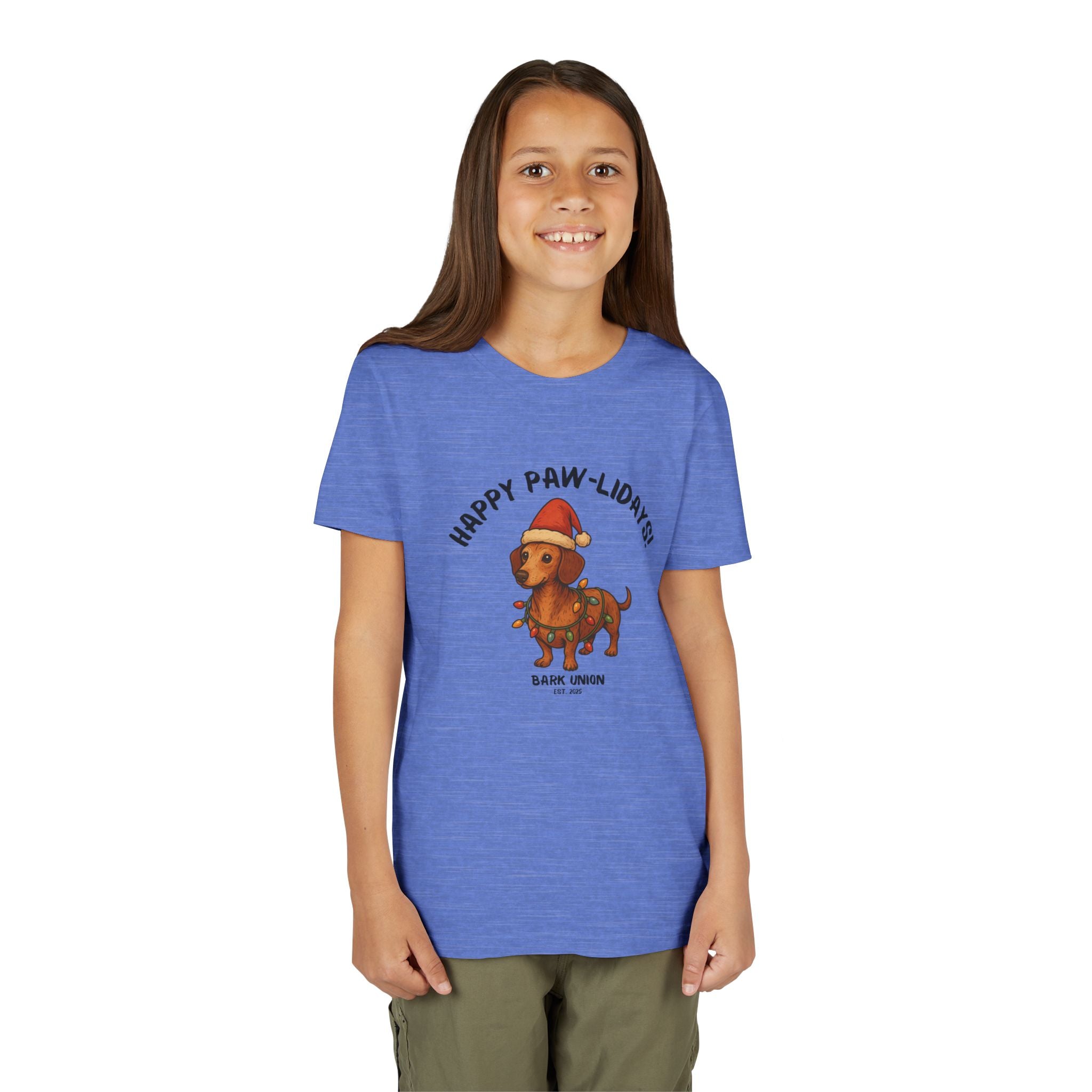 Happy Paw-lidays! Kids Tee