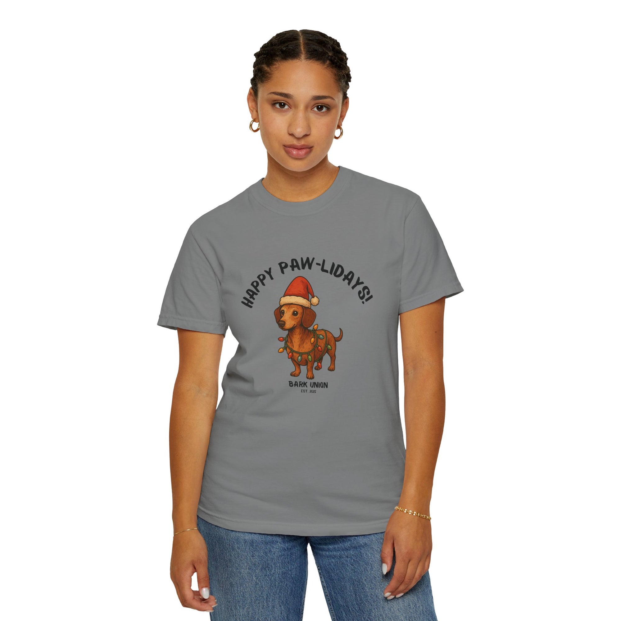Happy Paw-lidays! Tee