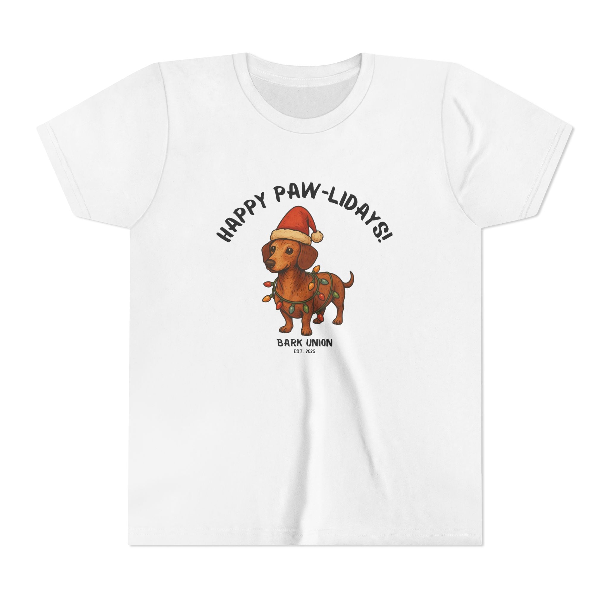 Happy Paw-lidays! Kids Tee