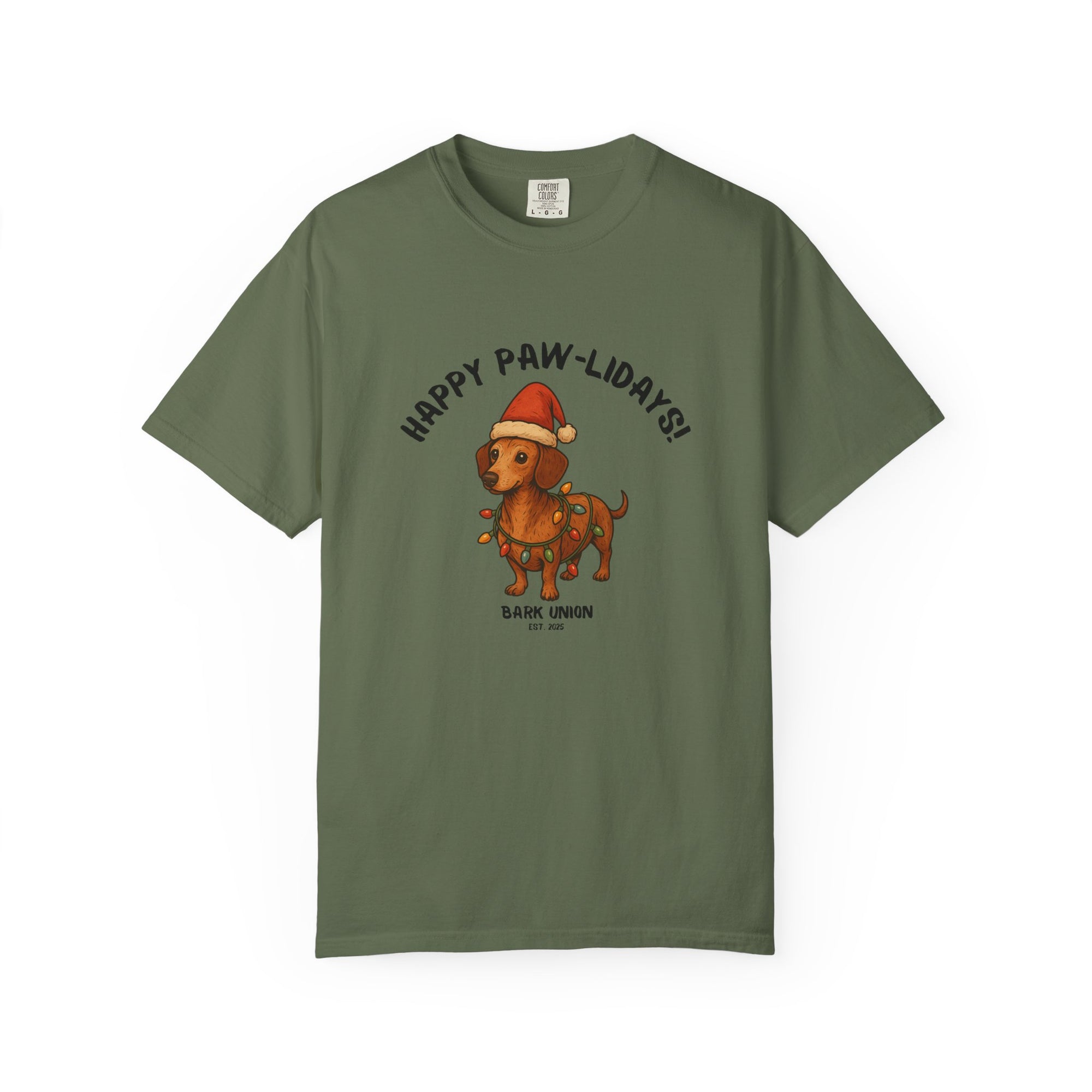 Happy Paw-lidays! Tee