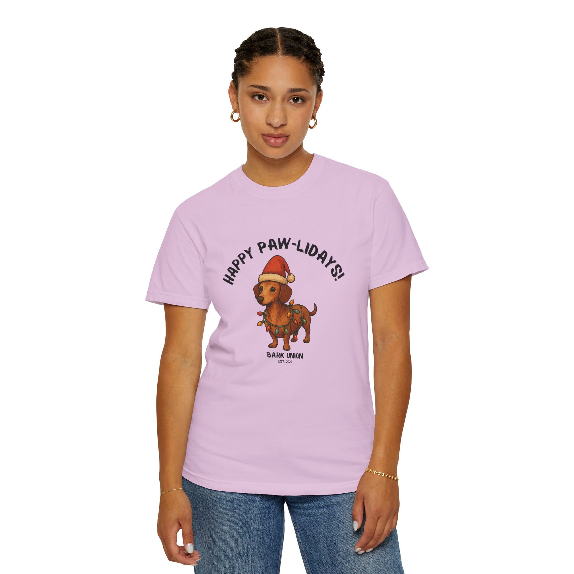 Happy Paw-lidays! Tee