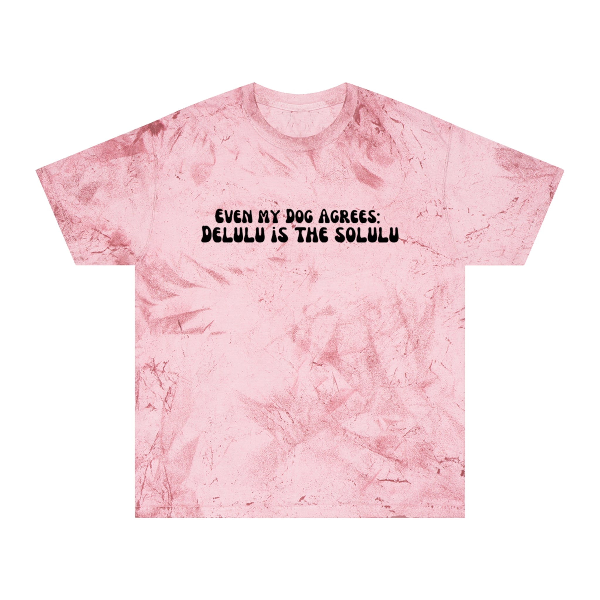 Even My Dog Agrees Tye-Dye Tee