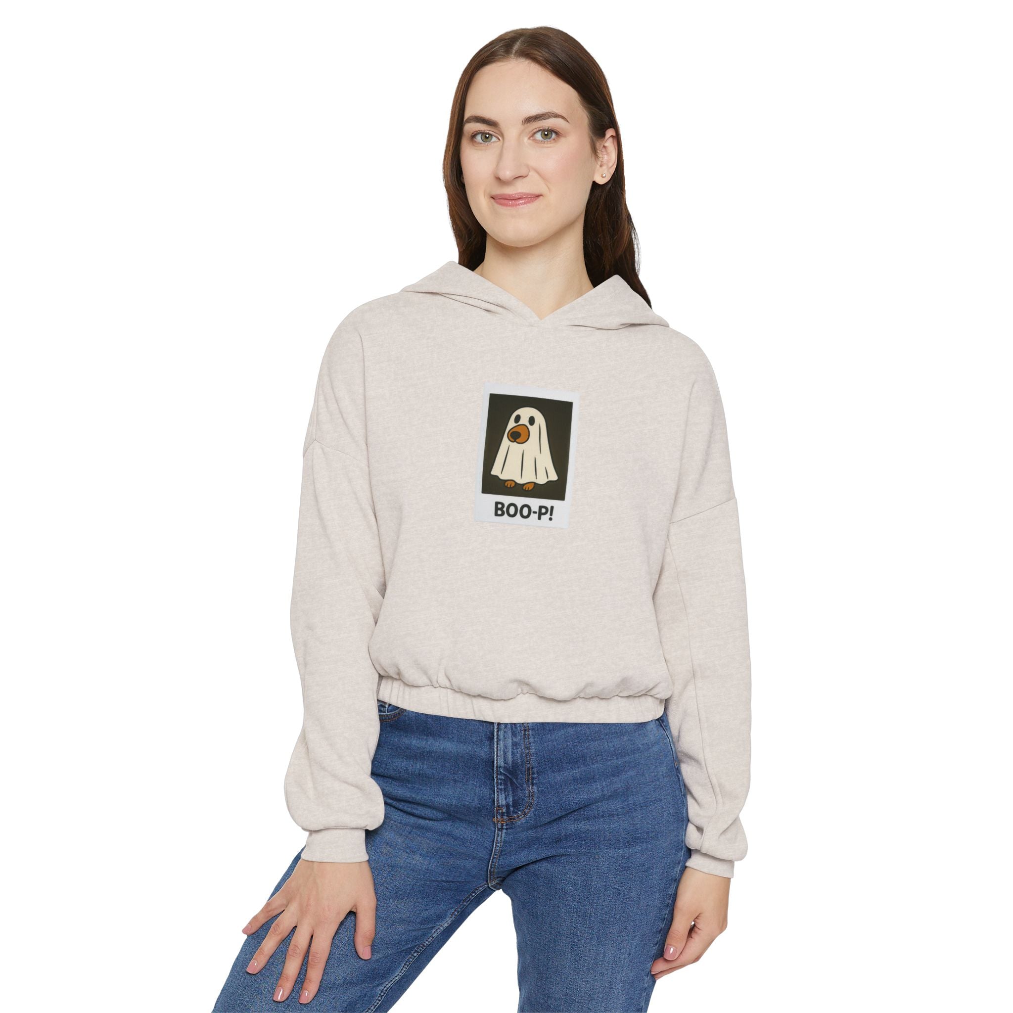 Boo-P! Crop Hoodie