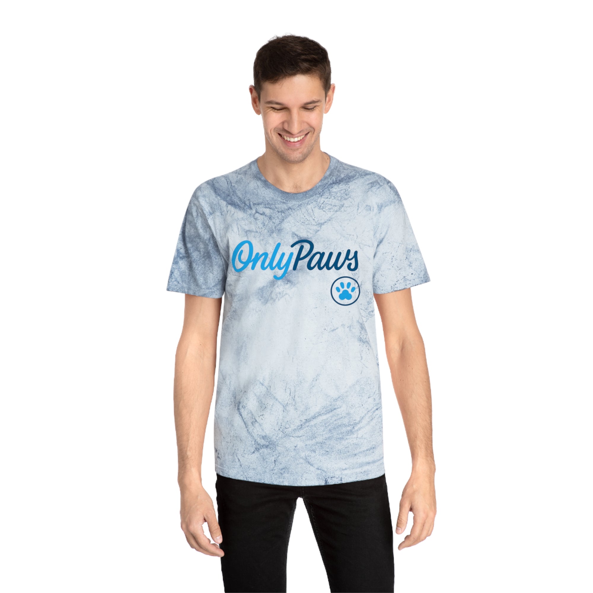 Only Paws Tye-Dye Tee
