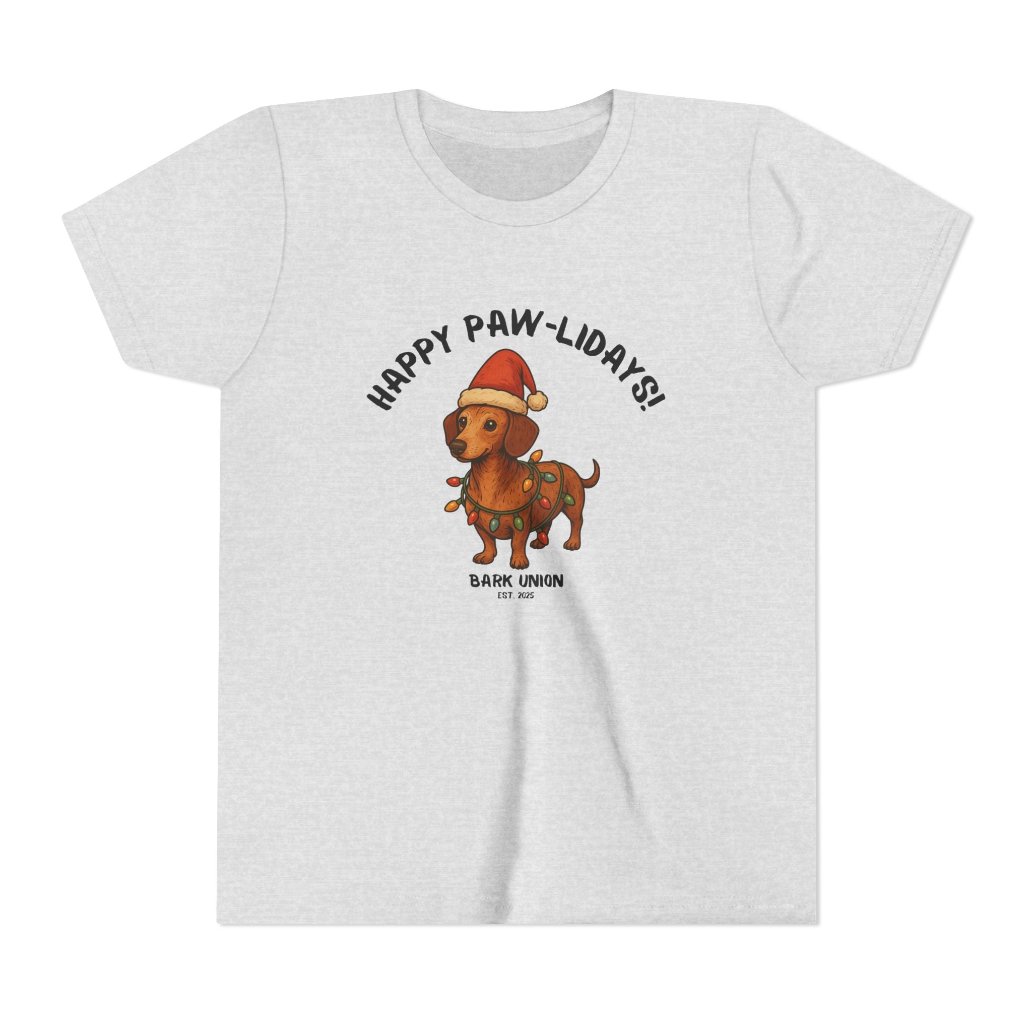 Happy Paw-lidays! Kids Tee