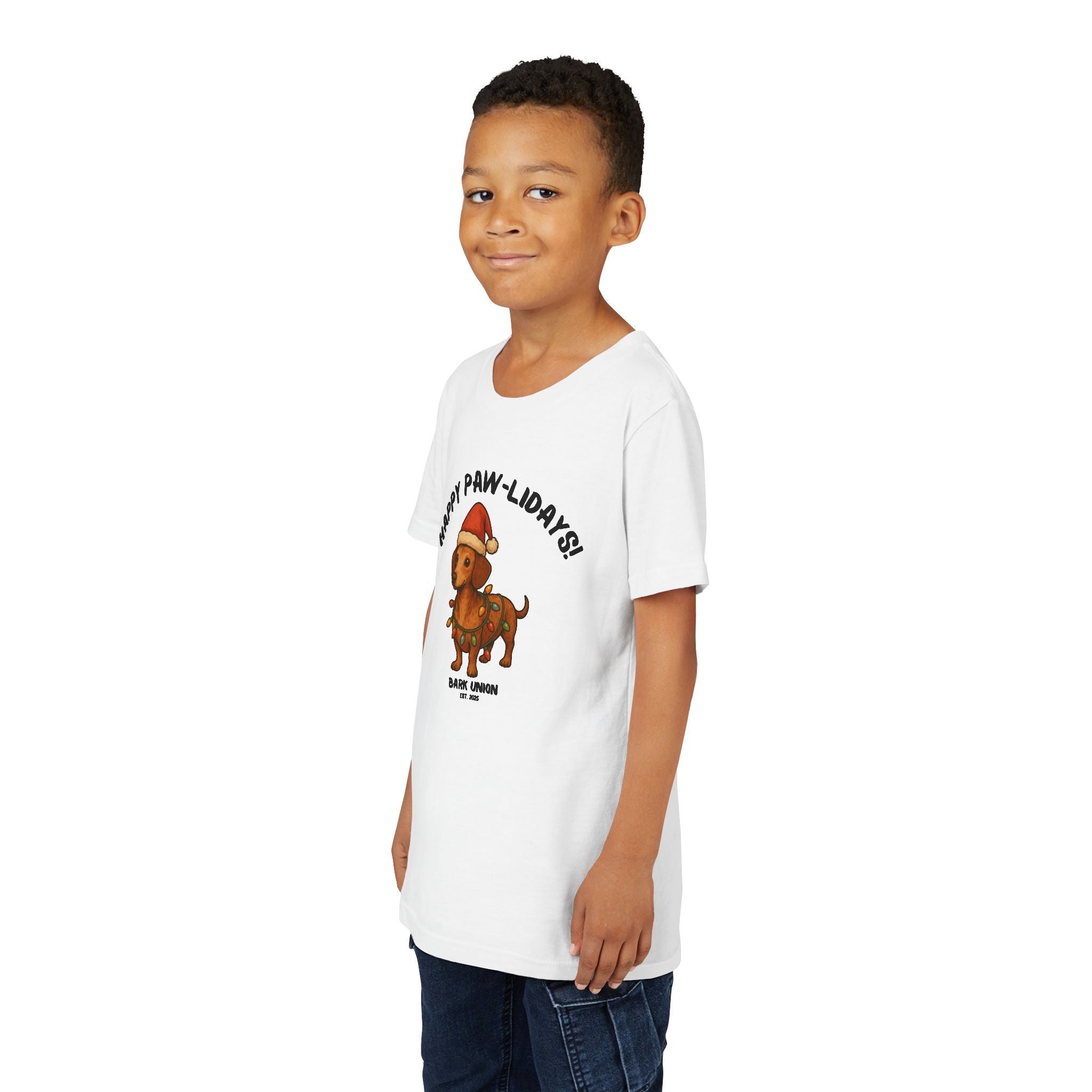 Happy Paw-lidays! Kids Tee