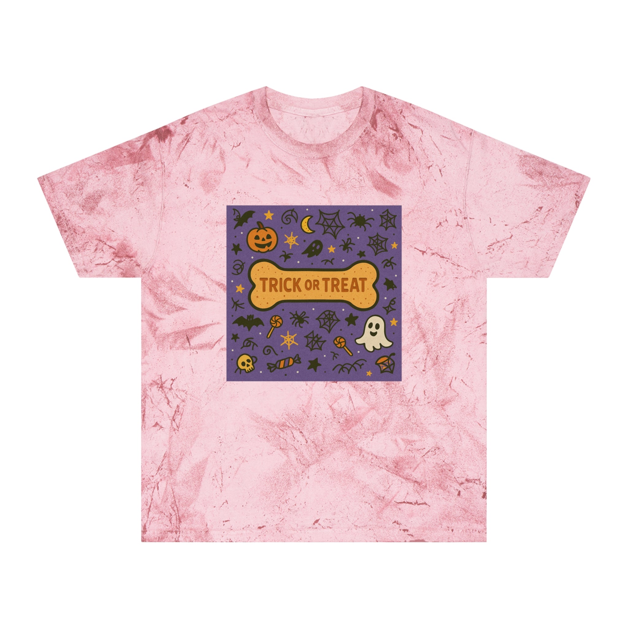 Trick-or-Treat Tye-Dye Tee