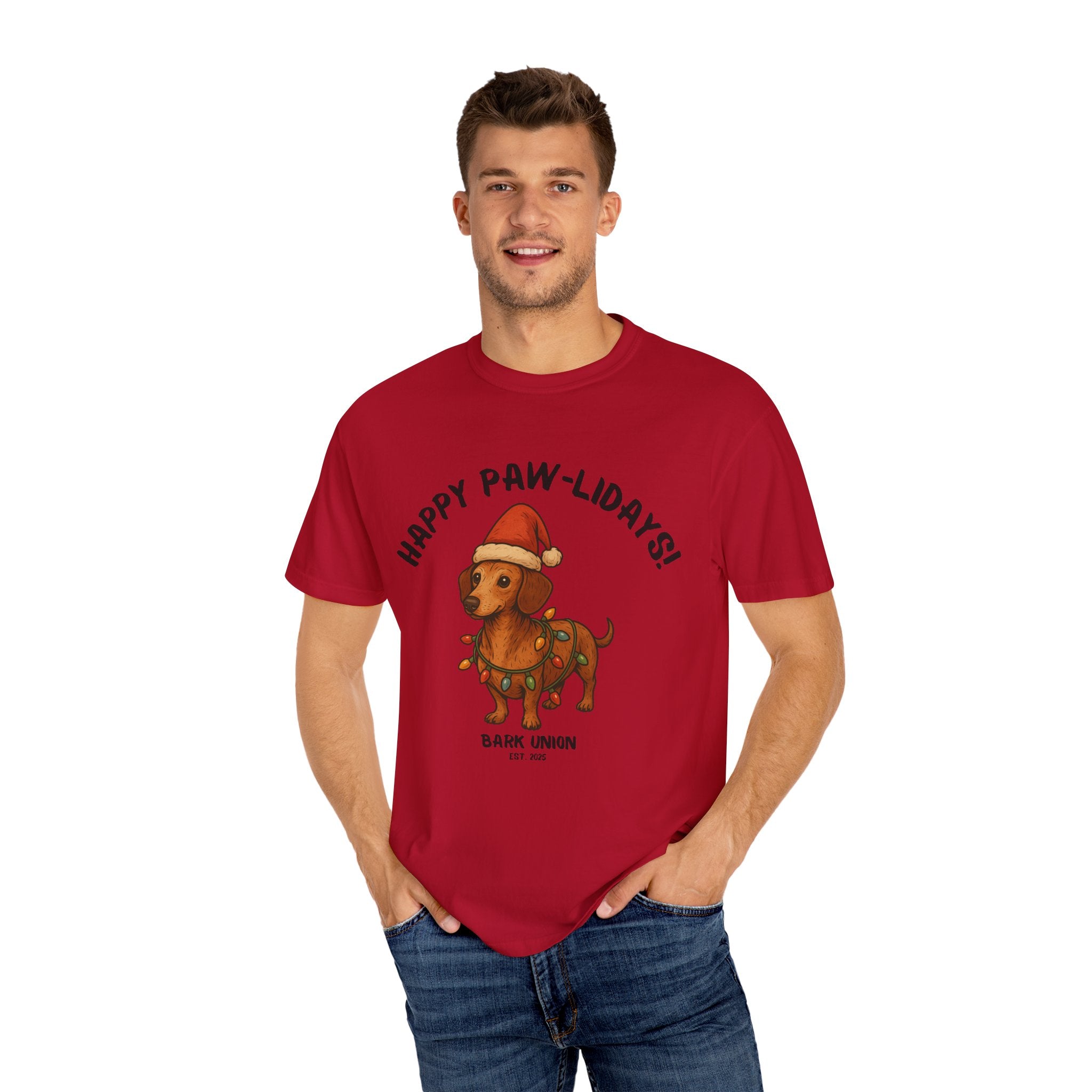 Happy Paw-lidays Tee