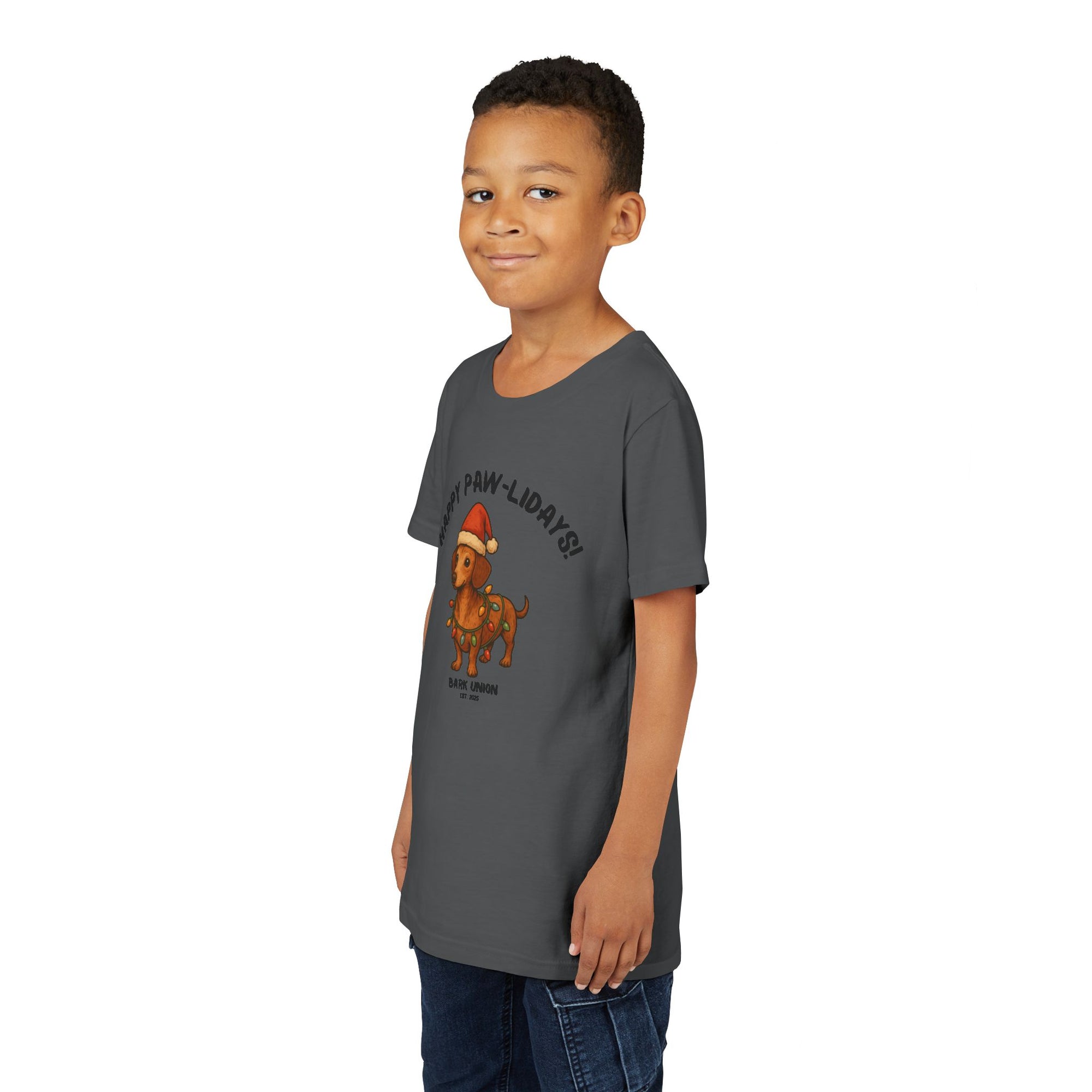 Happy Paw-lidays! Kids Tee