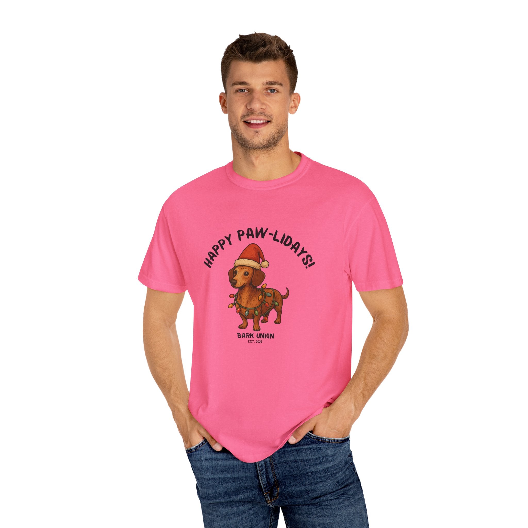Happy Paw-lidays! Tee