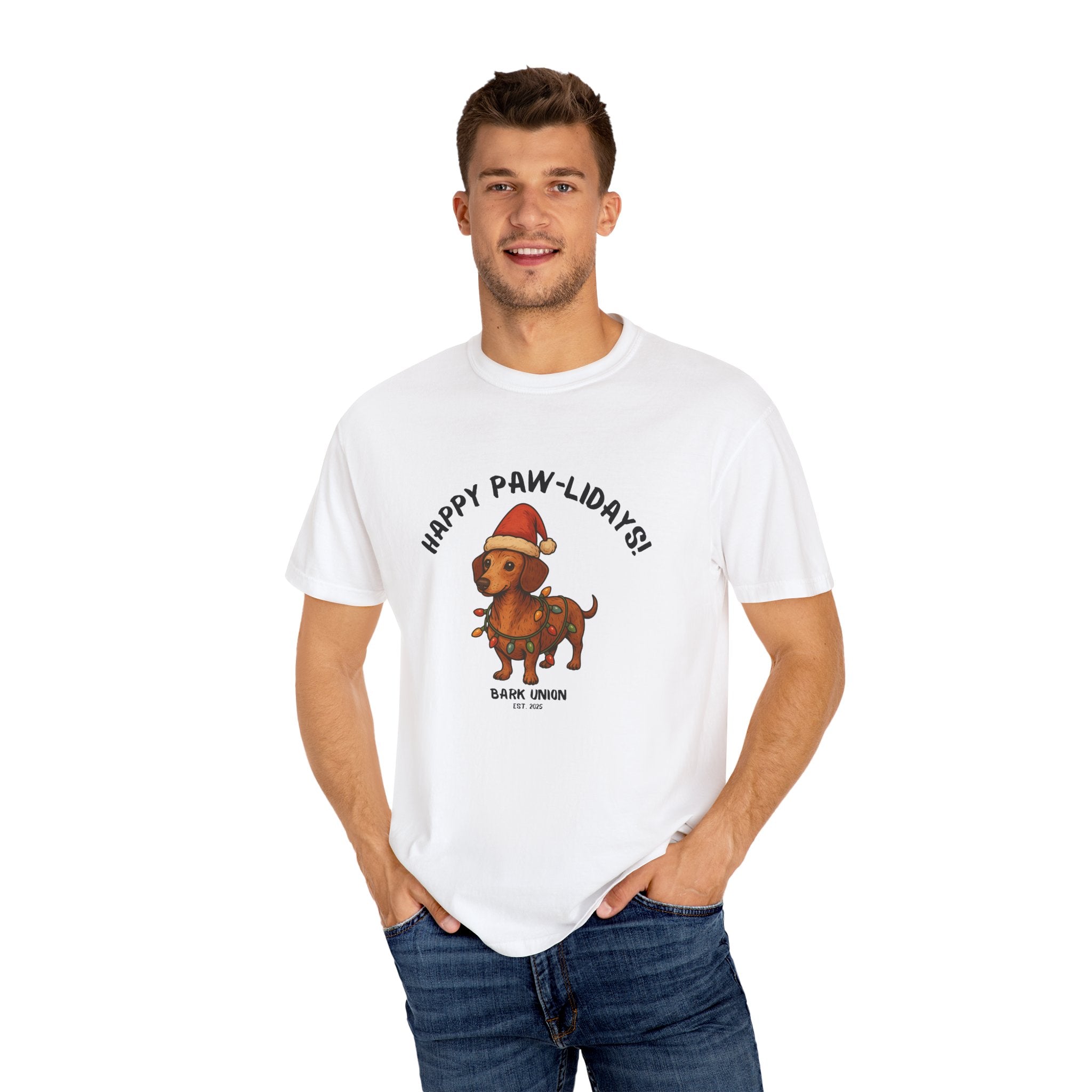 Happy Paw-lidays! Tee