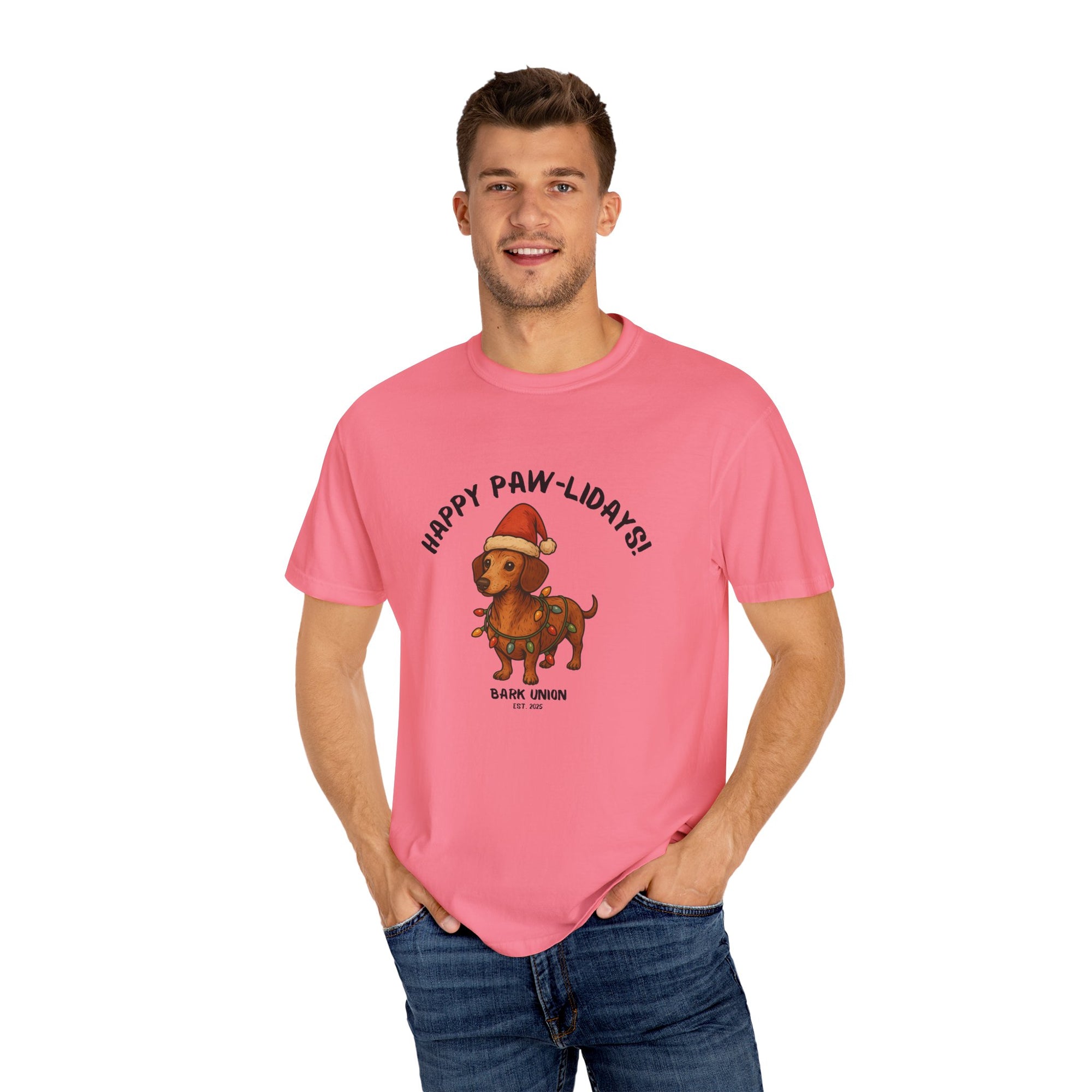 Happy Paw-lidays! Tee