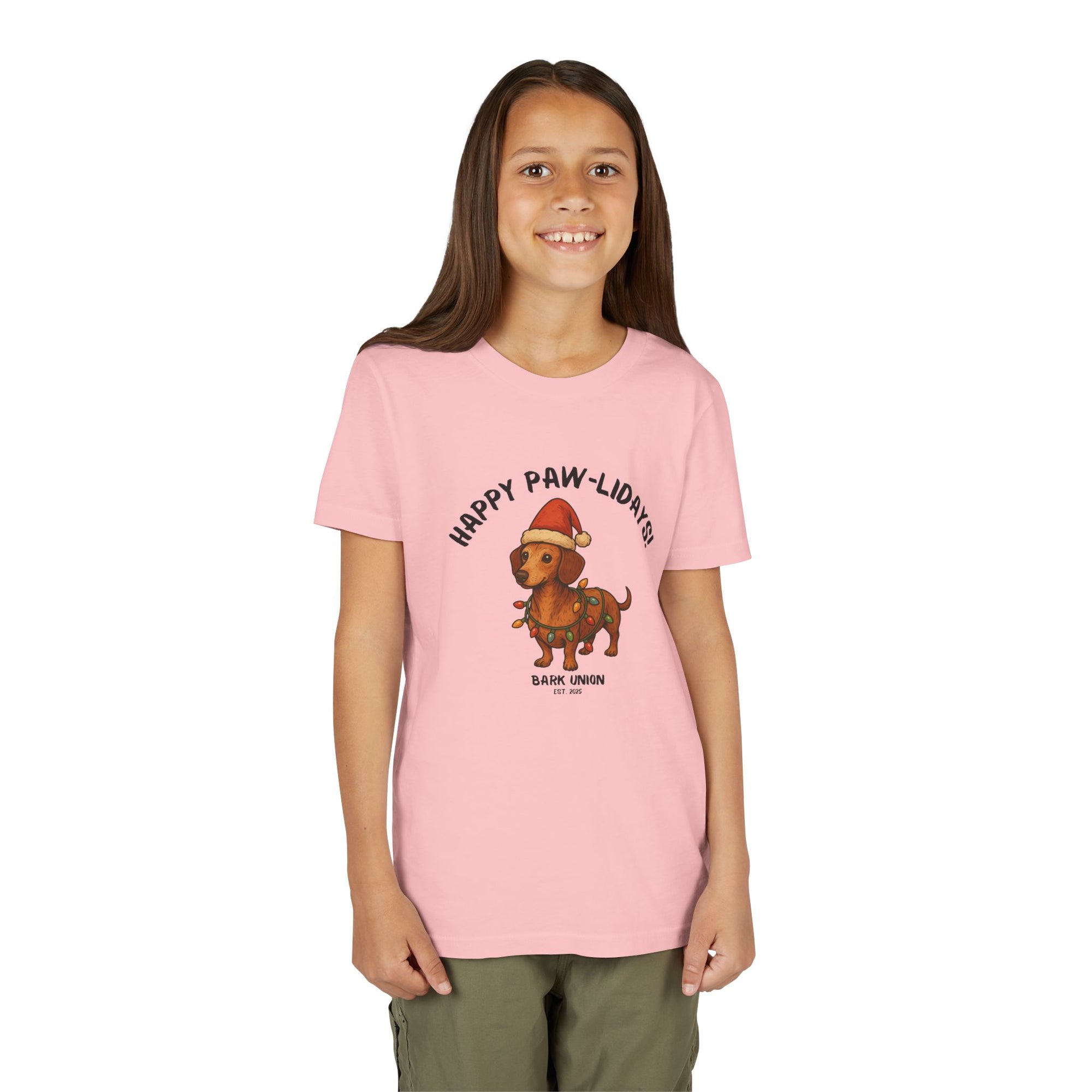 Happy Paw-lidays! Kids Tee
