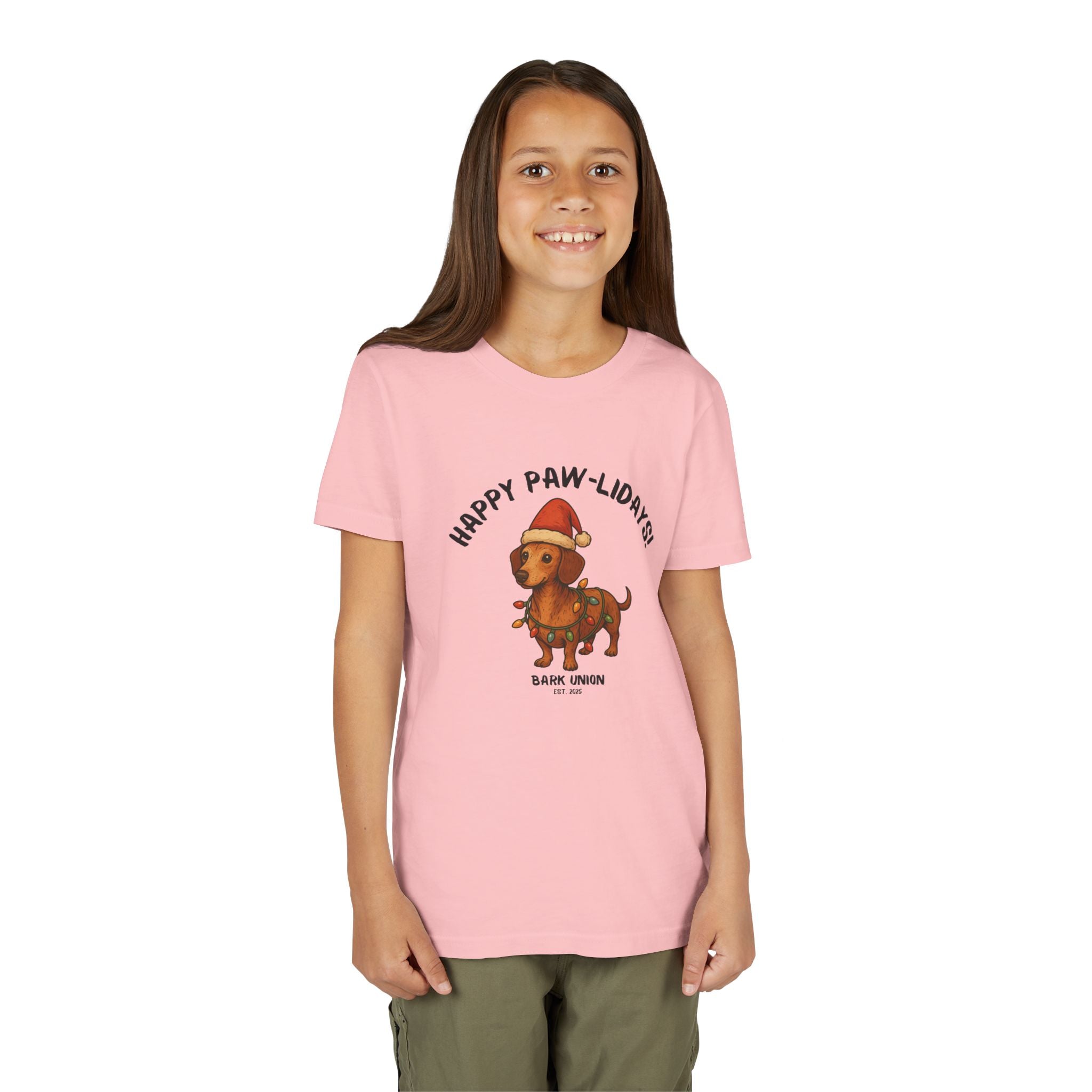 Happy Paw-lidays! Kids Tee