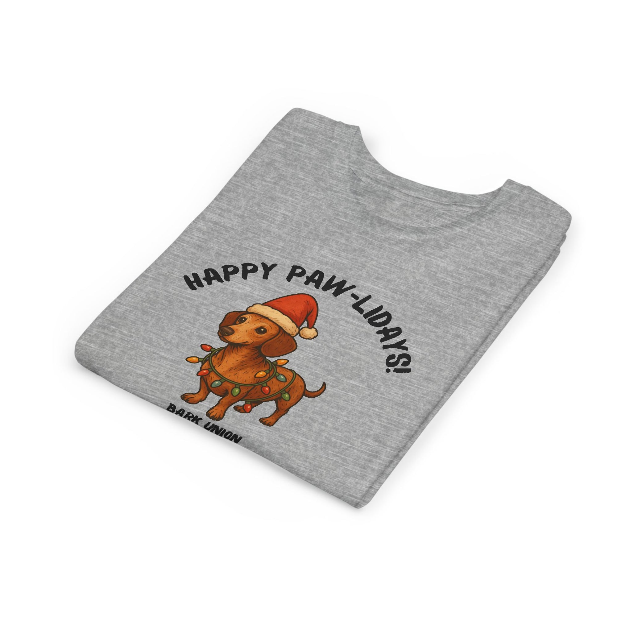 Happy Paw-lidays! Kids Tee