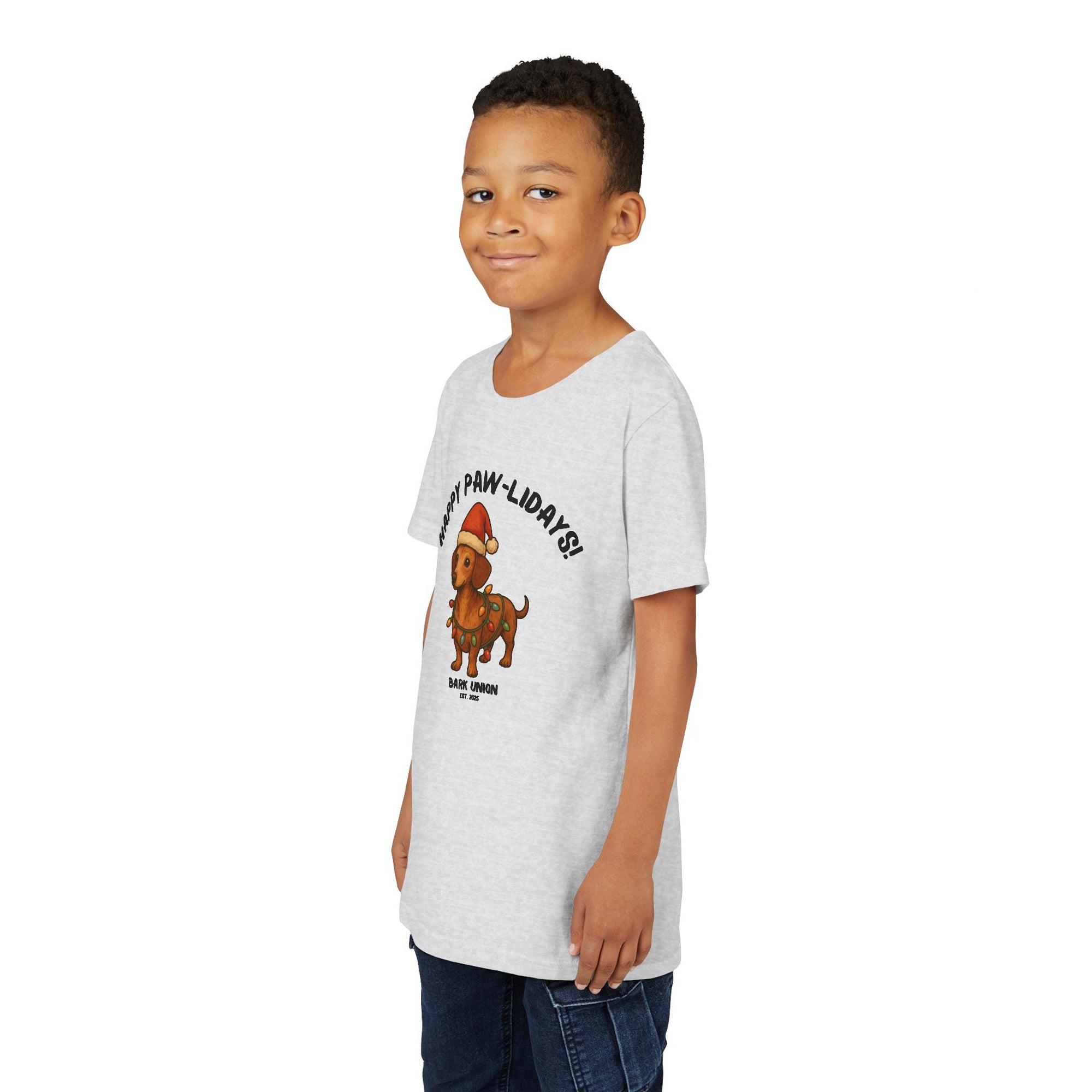 Happy Paw-lidays! Kids Tee