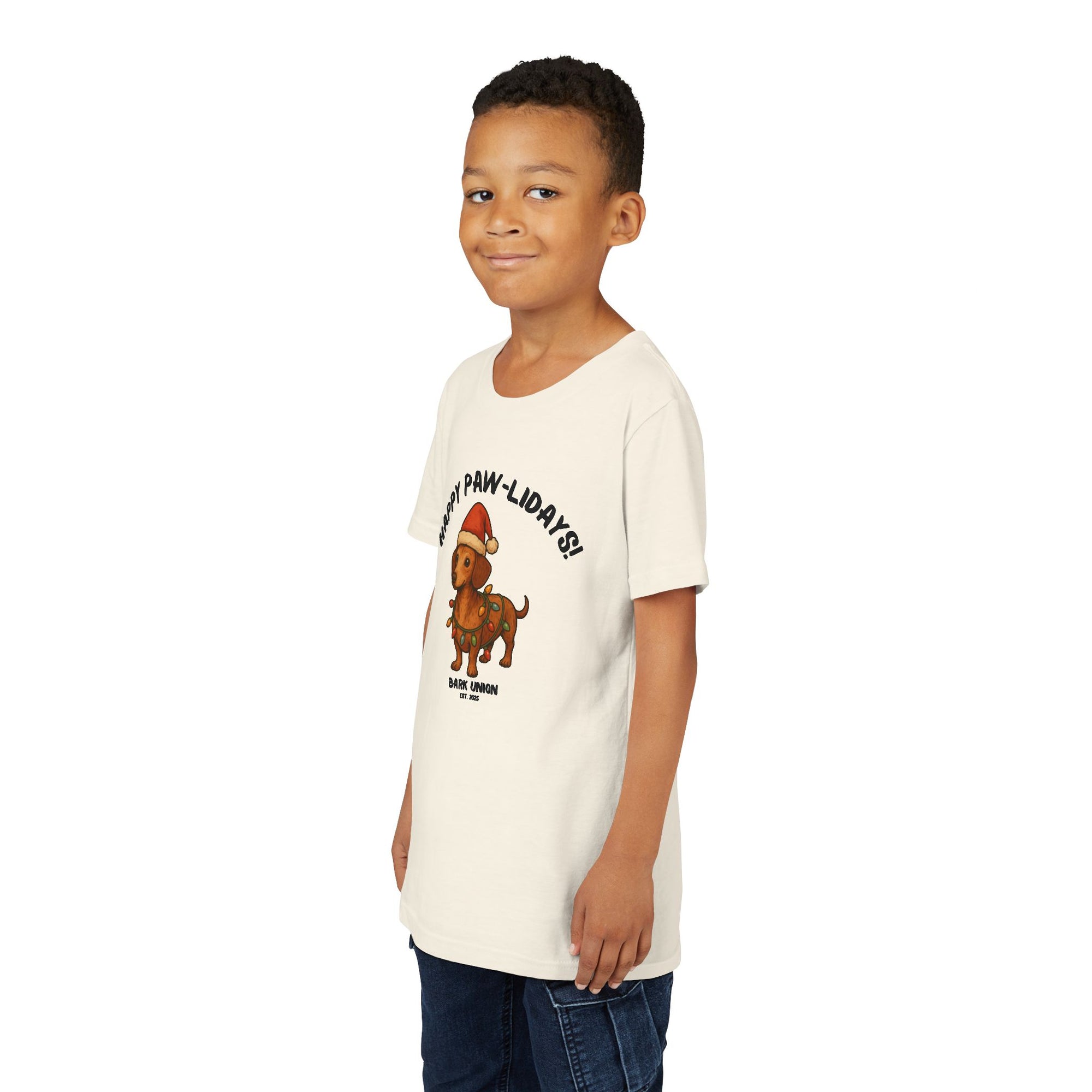 Happy Paw-lidays! Kids Tee