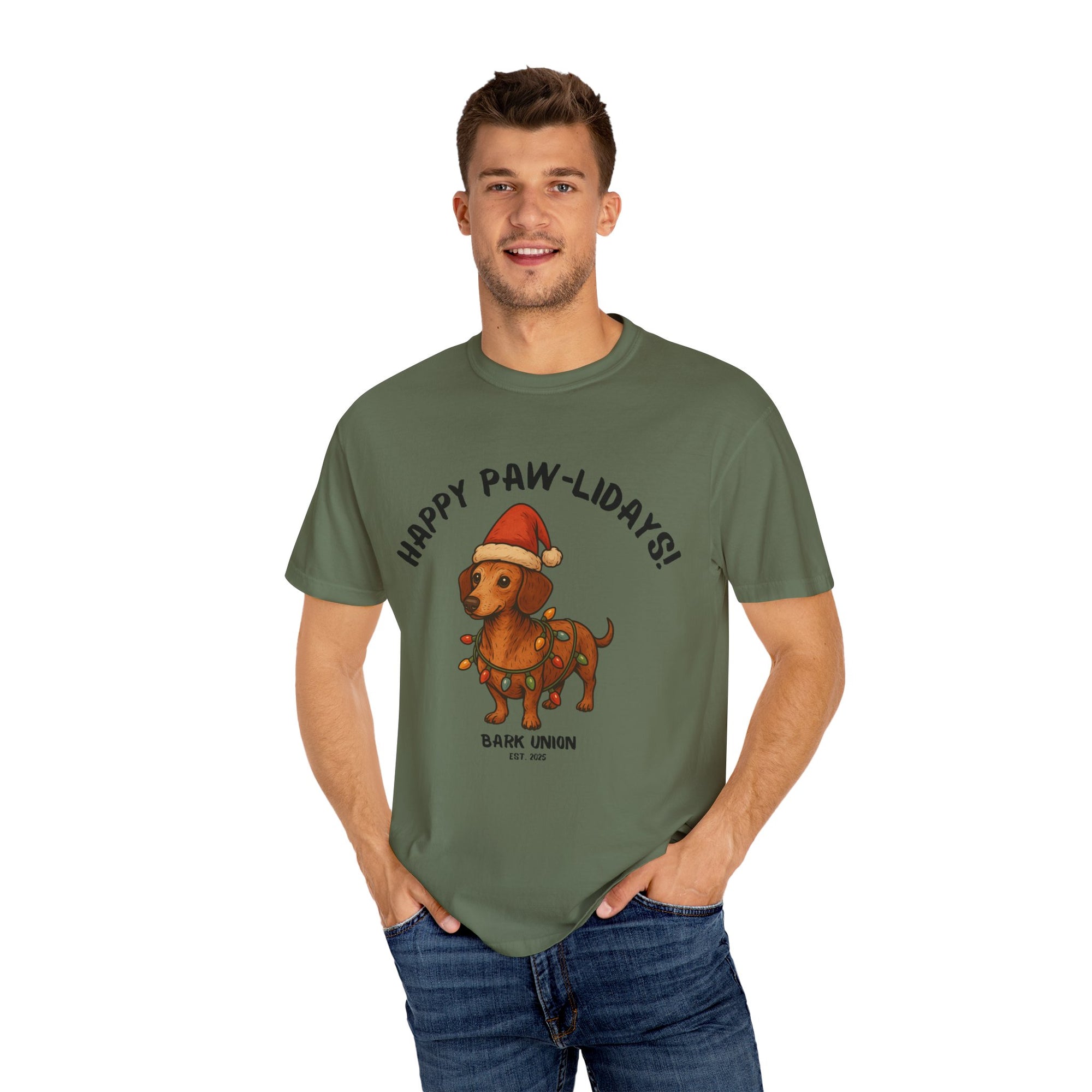 Happy Paw-lidays Tee
