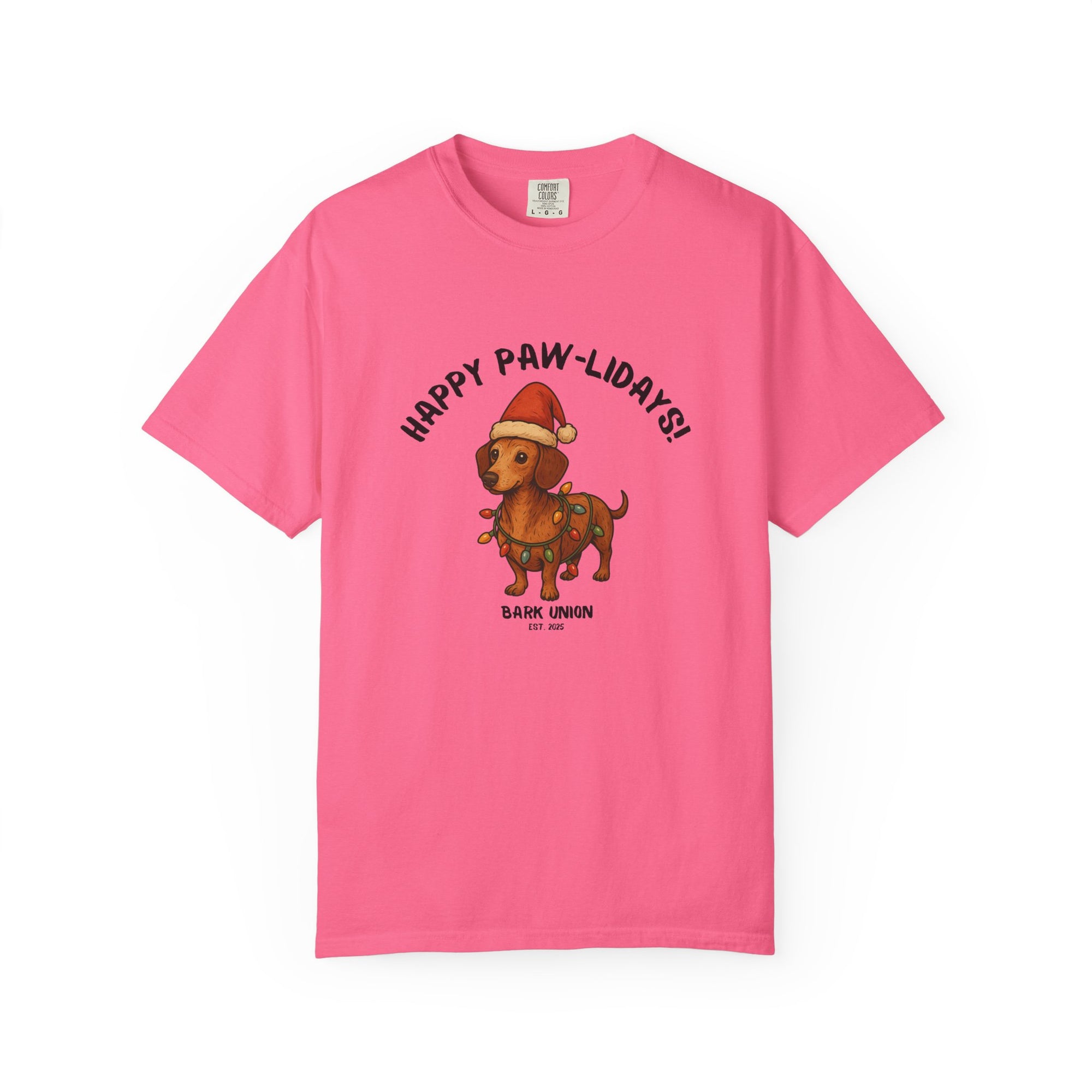 Happy Paw-lidays! Tee