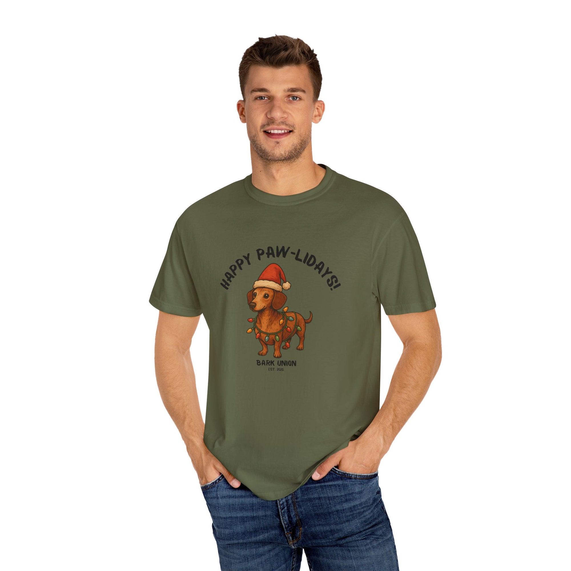 Happy Paw-lidays! Tee