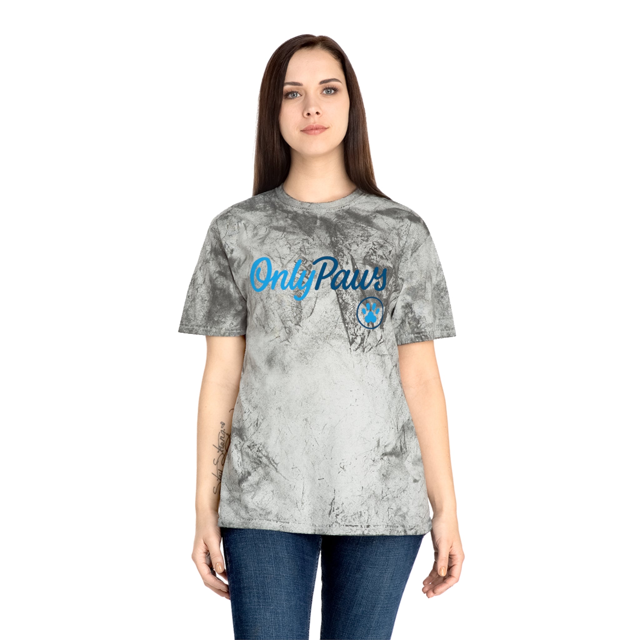 Only Paws Tye-Dye Tee