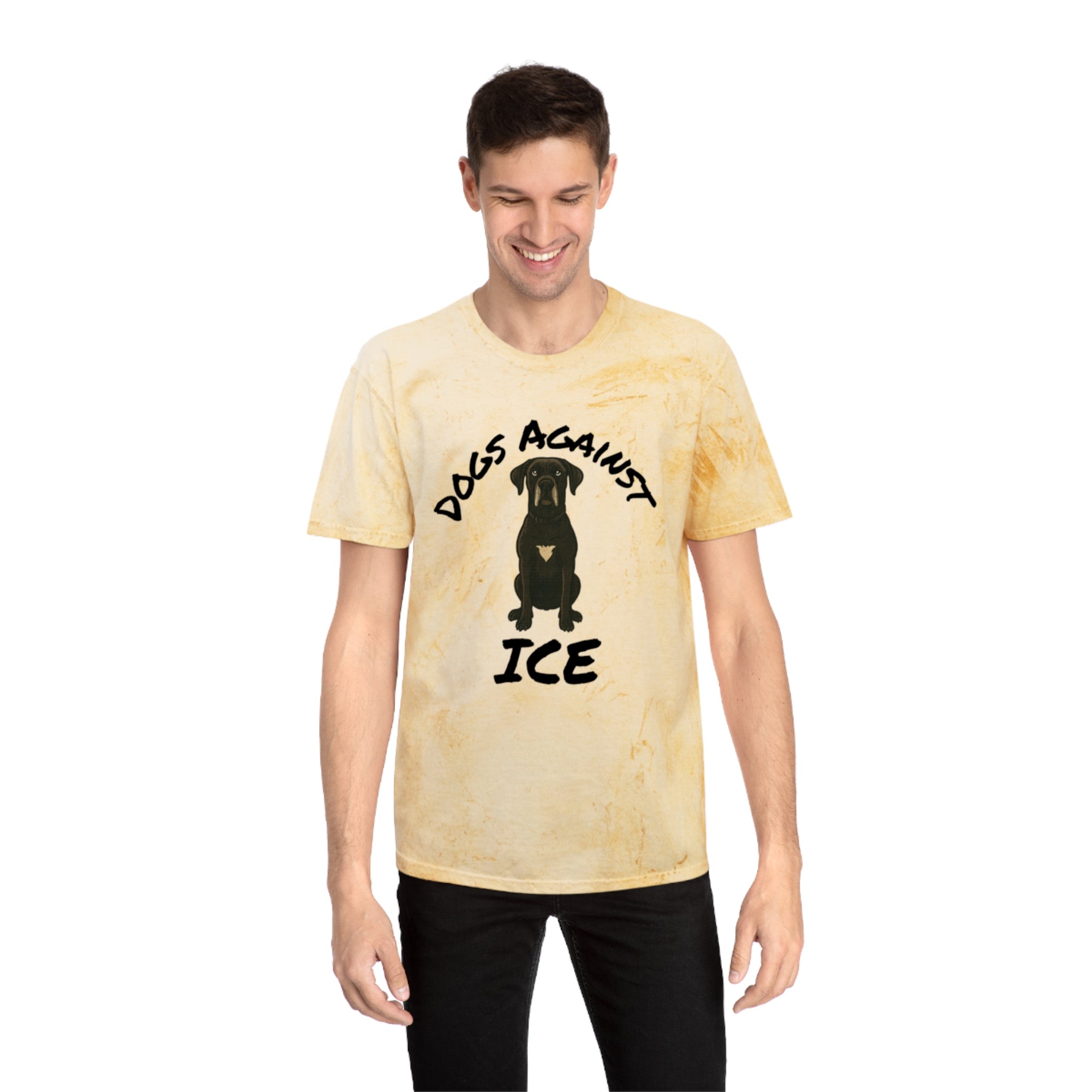 Dogs Against ICE Tye-Dye Tee