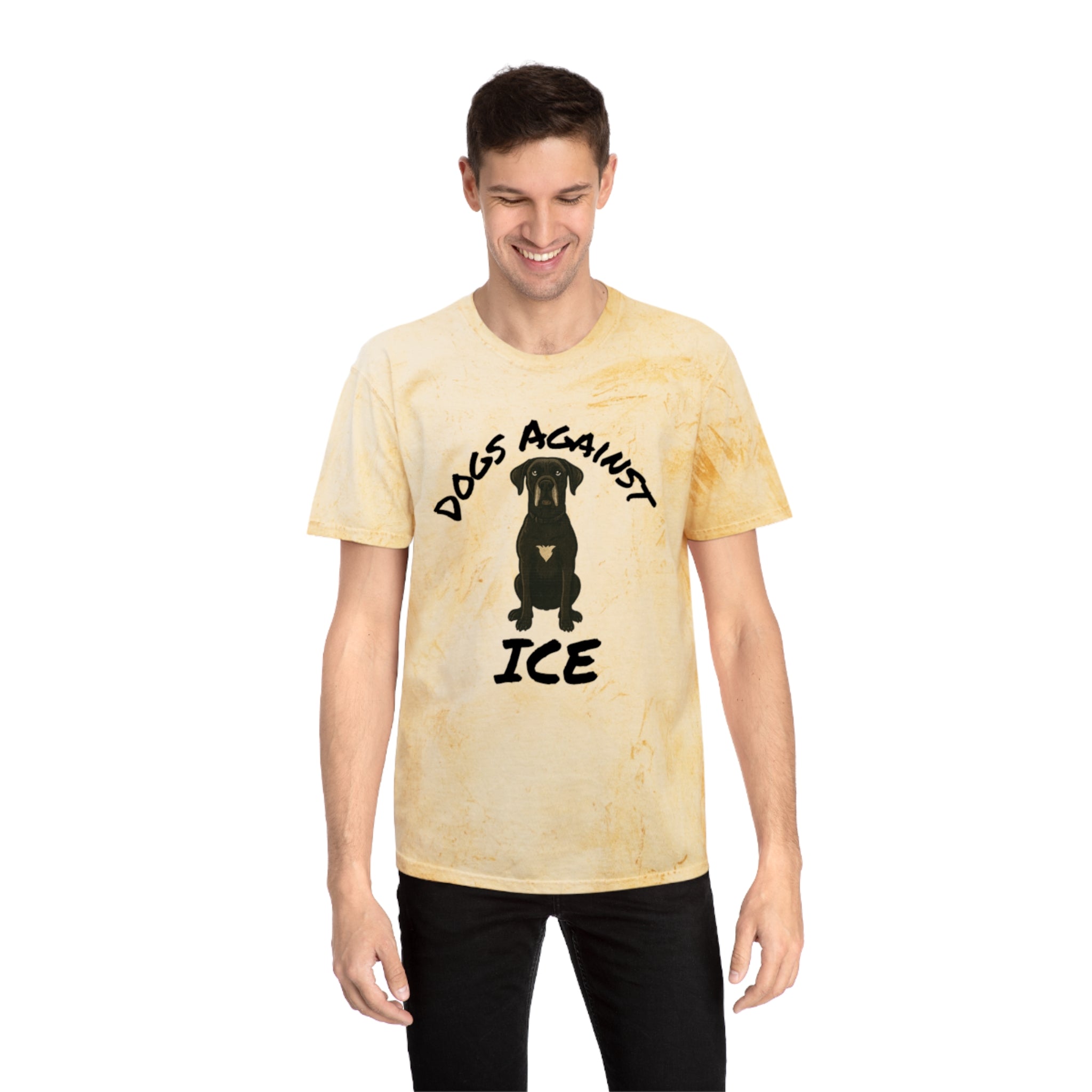 Dogs Against ICE Tye-Dye Tee