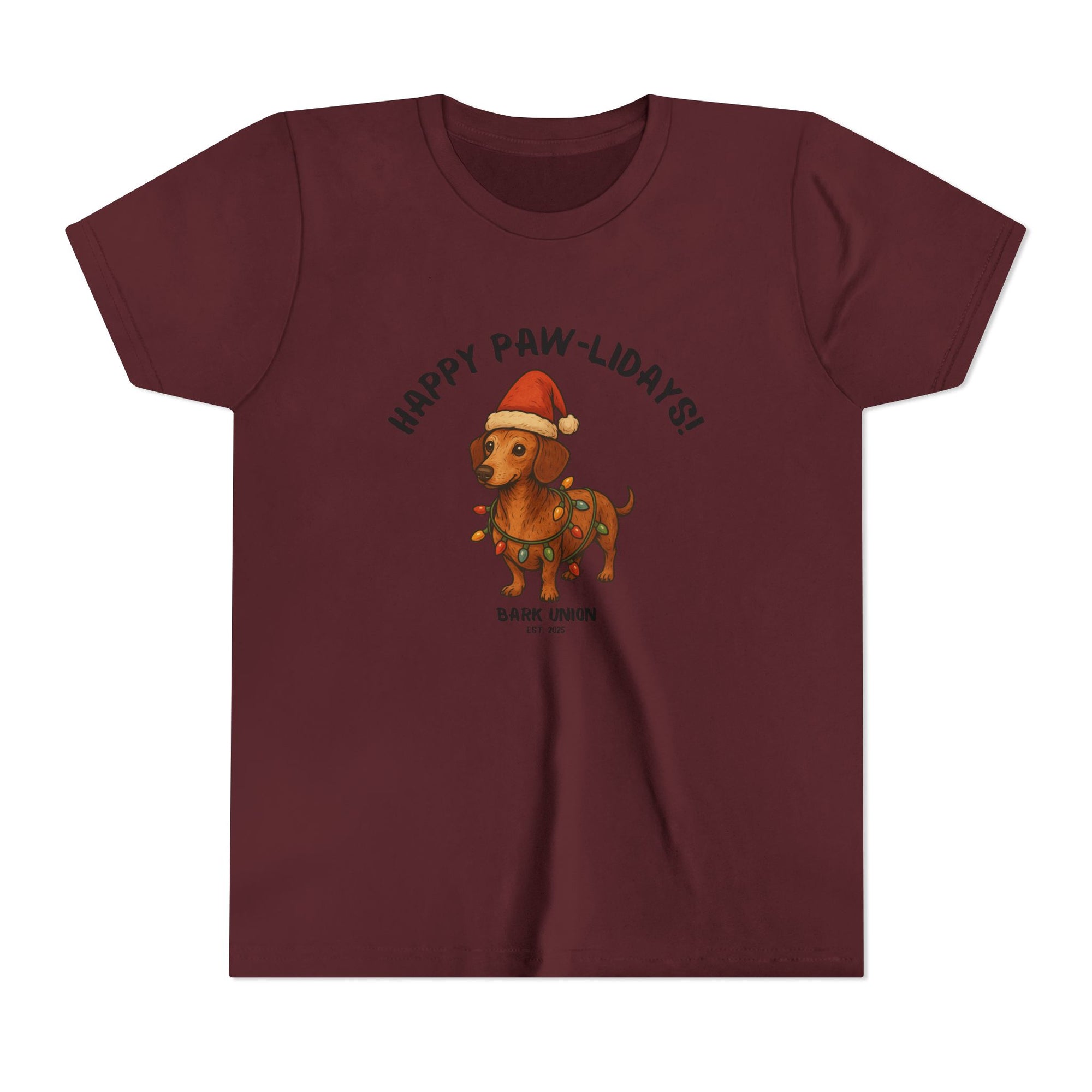 Happy Paw-lidays! Kids Tee