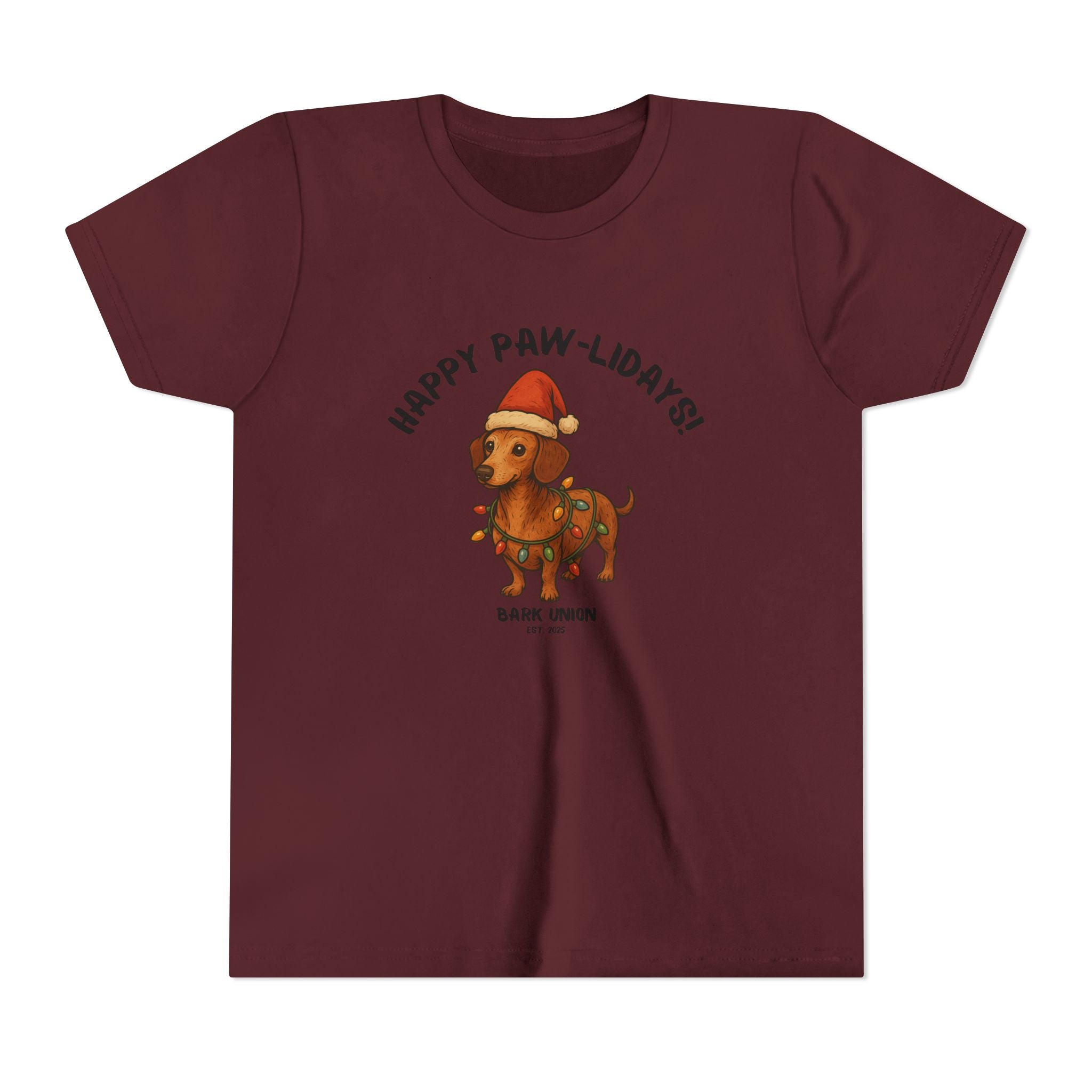 Happy Paw-lidays! Kids Tee