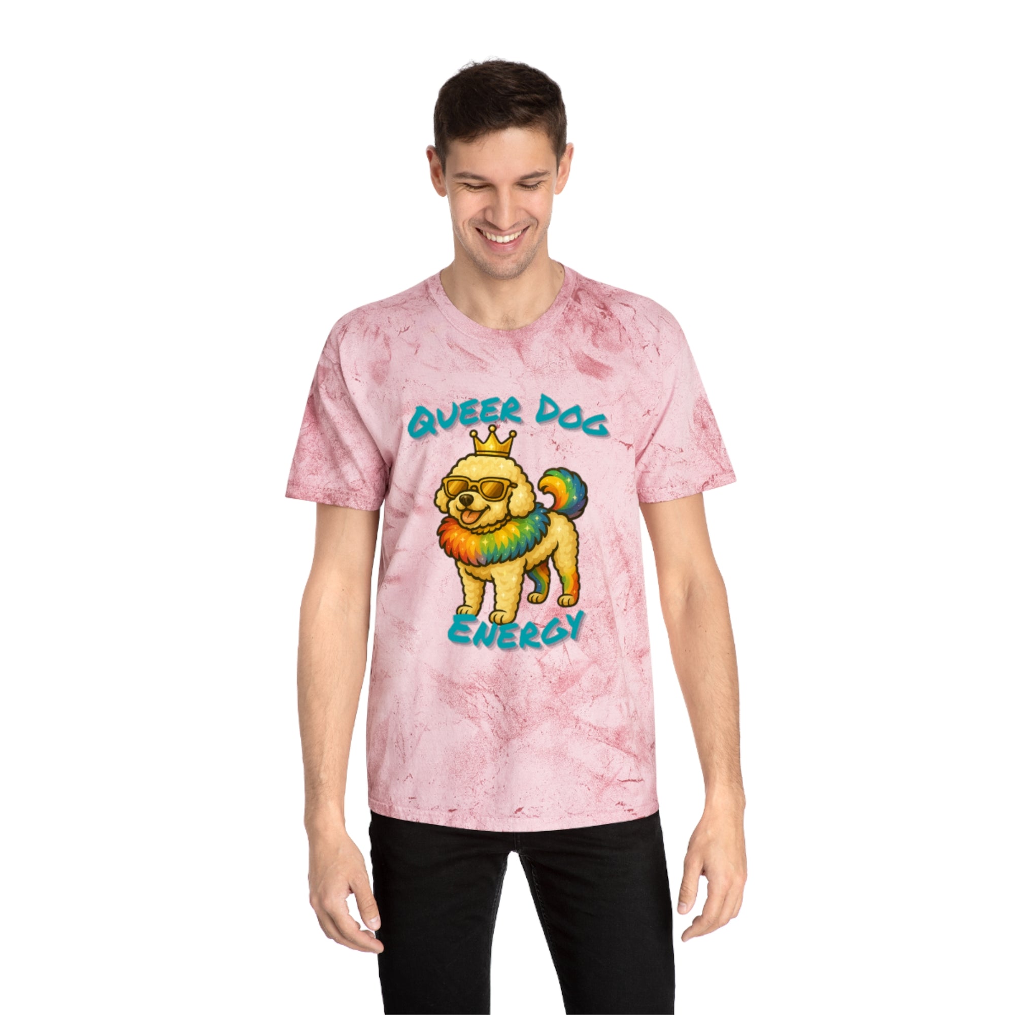 Queer Dog Energy Tye-Dye Tee