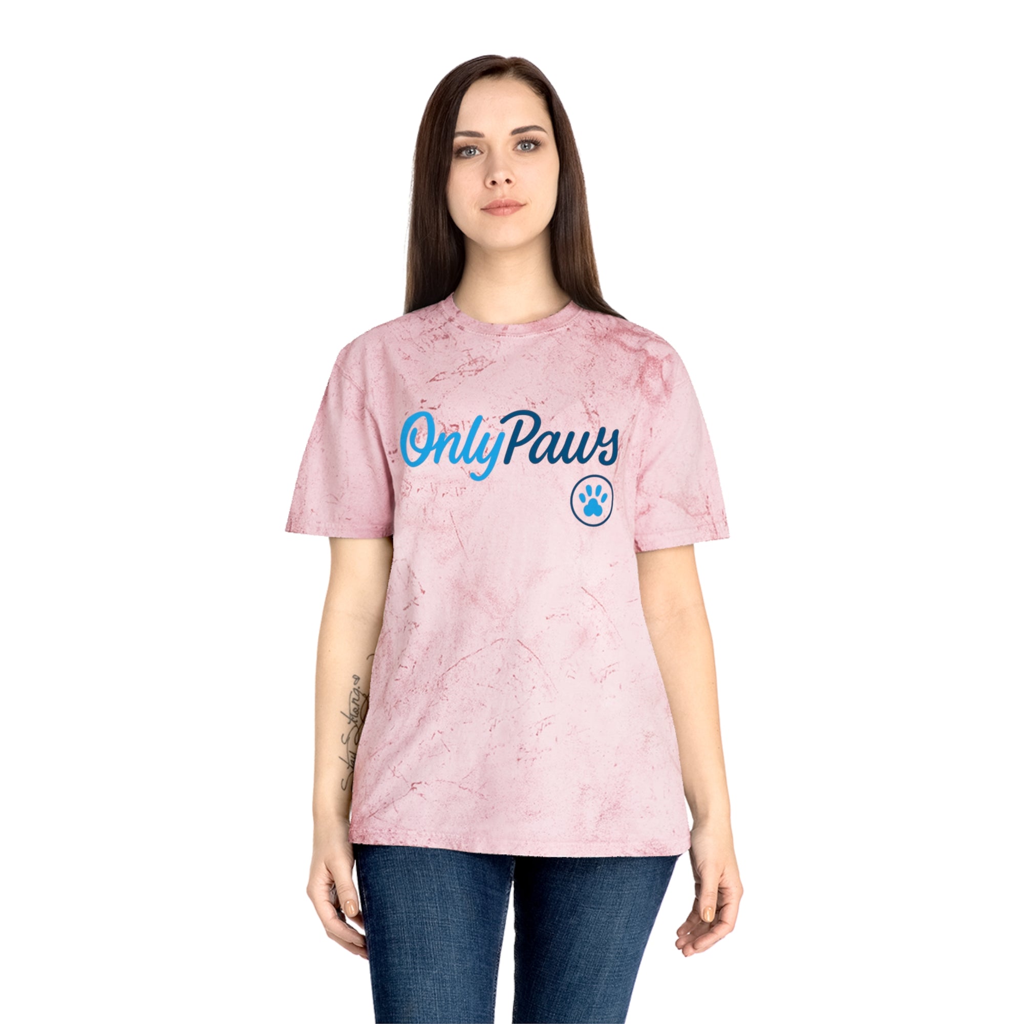 Only Paws Tye-Dye Tee