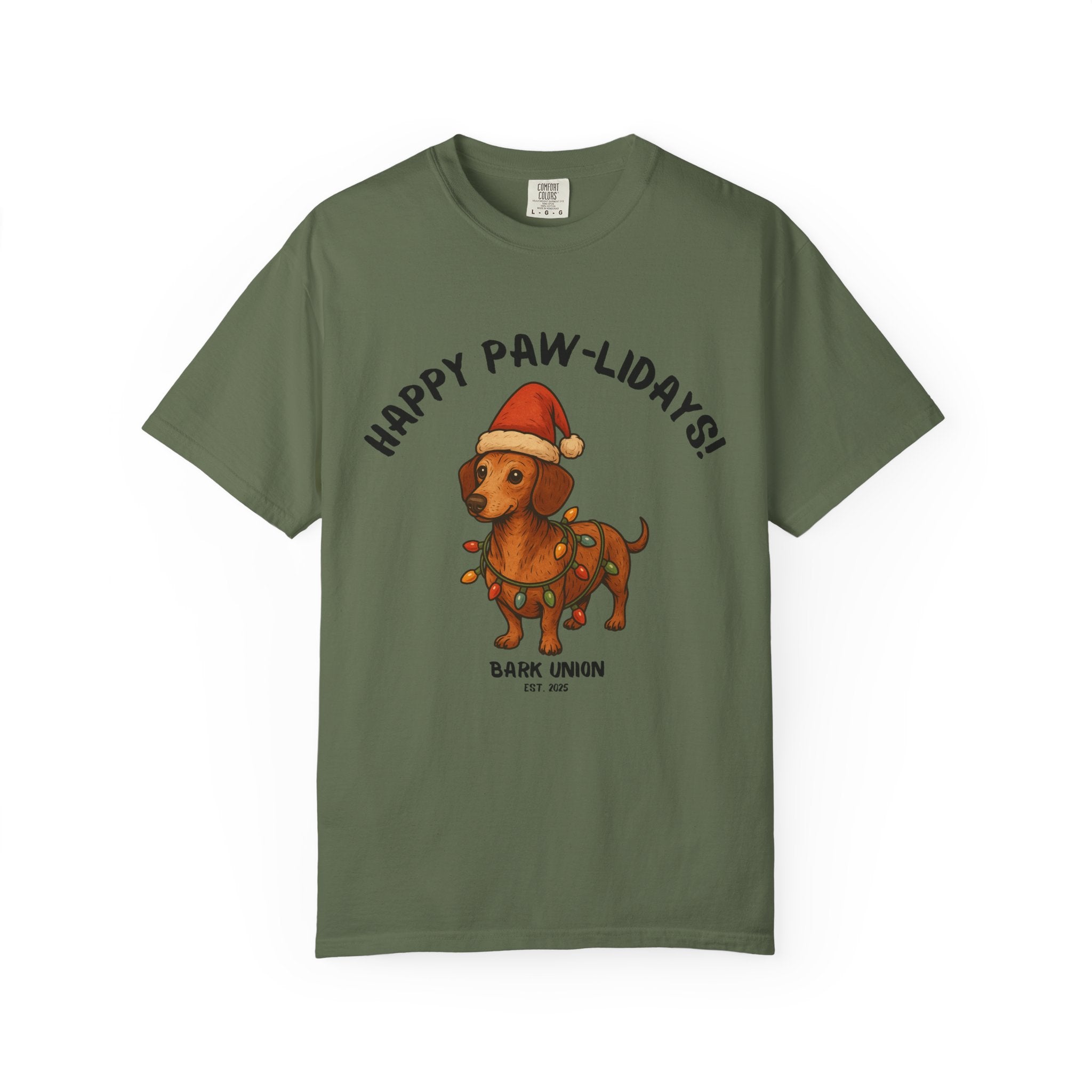 Happy Paw-lidays Tee