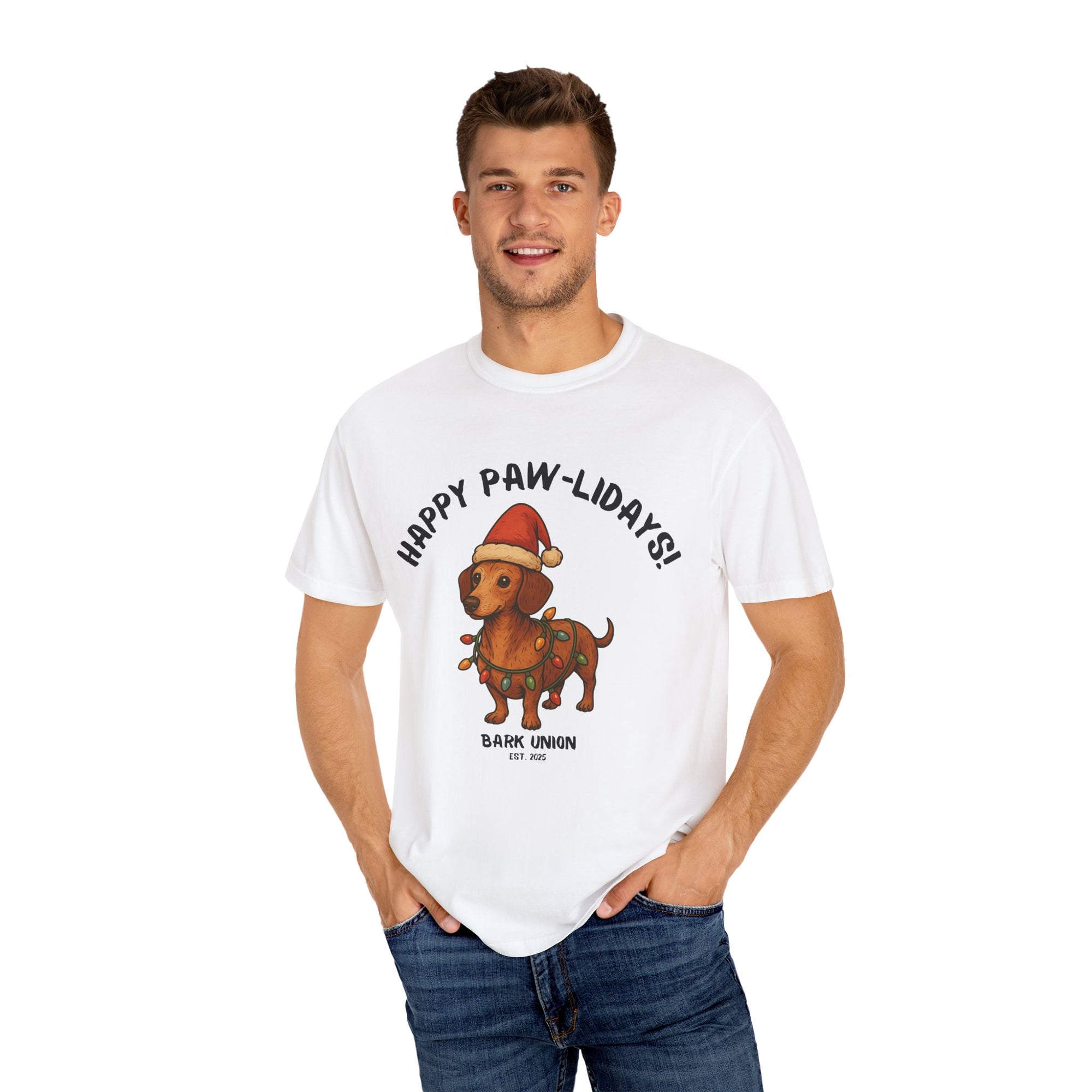 Happy Paw-lidays Tee