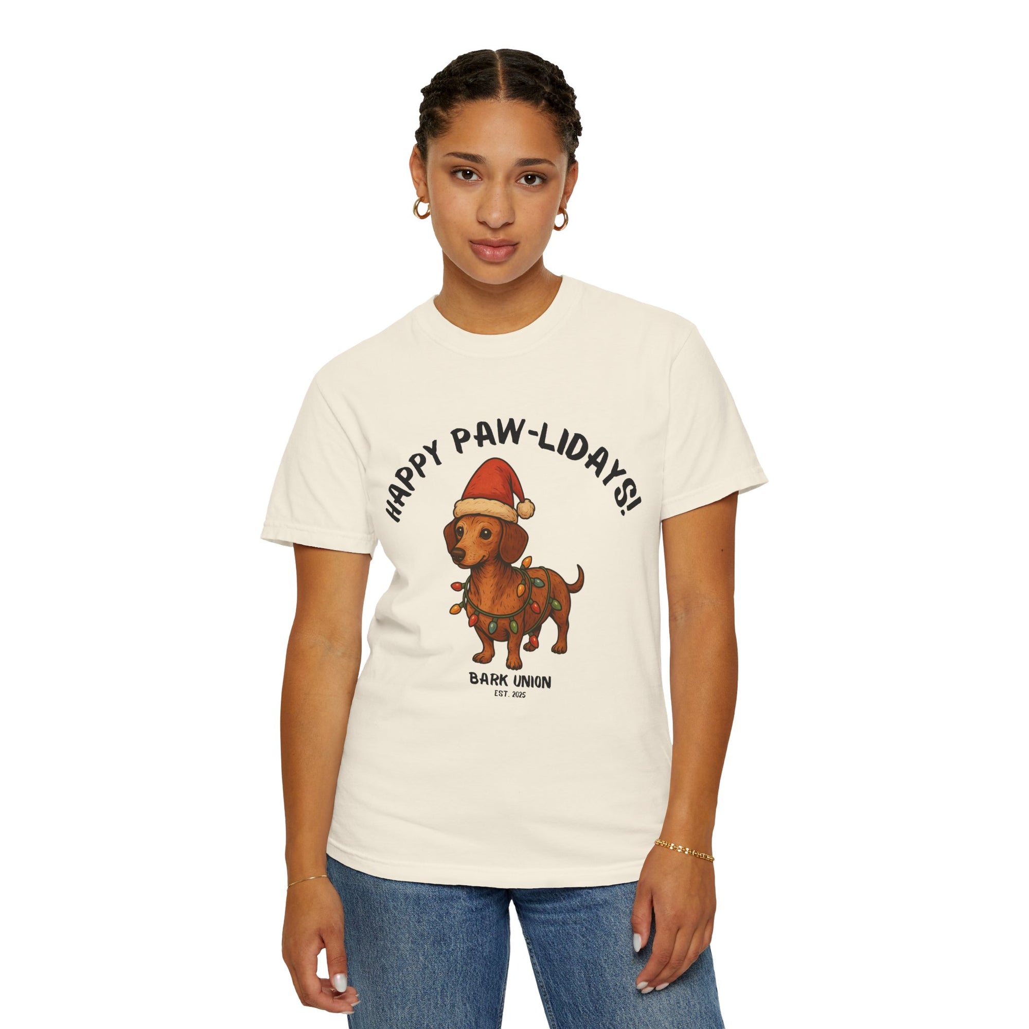 Happy Paw-lidays Tee