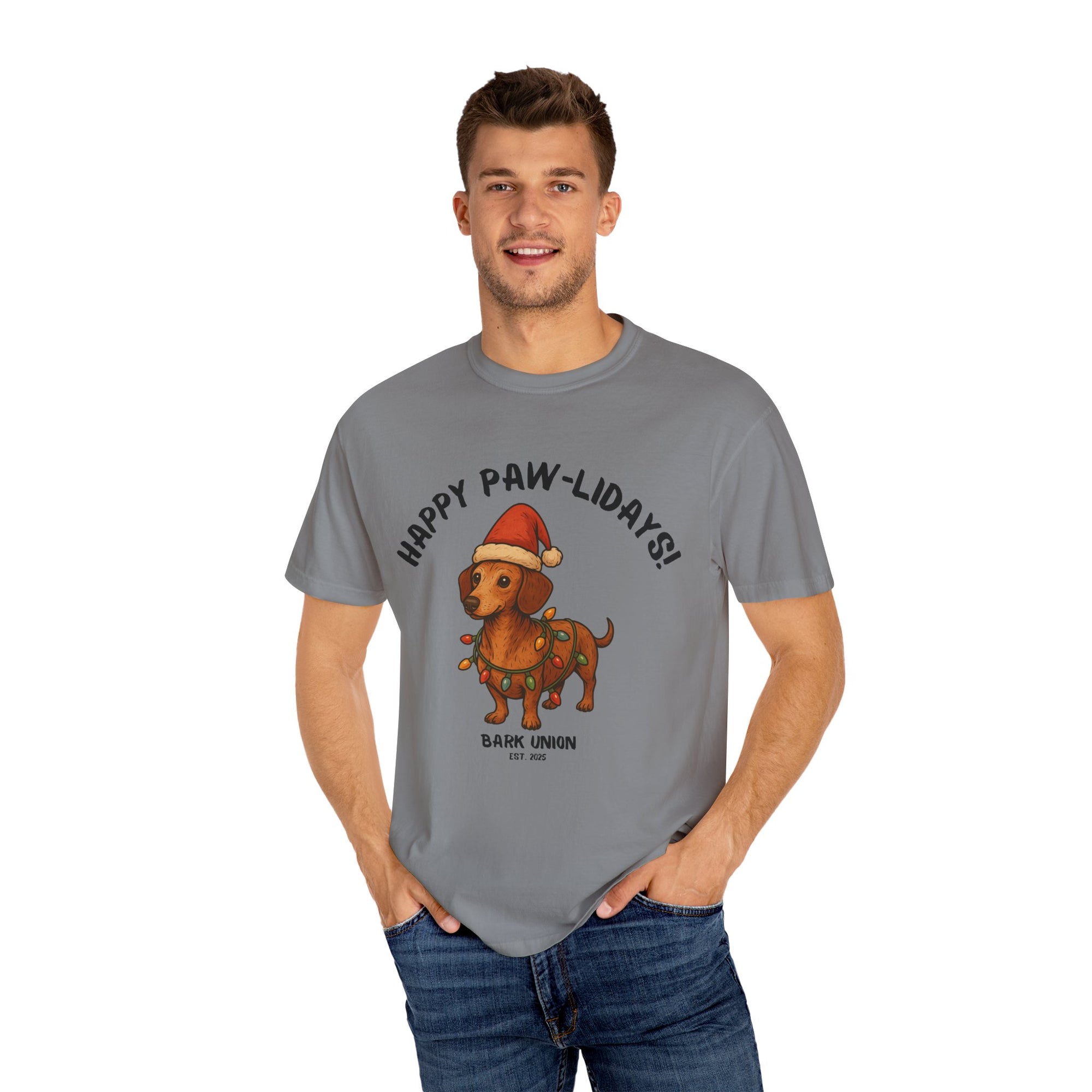 Happy Paw-lidays Tee