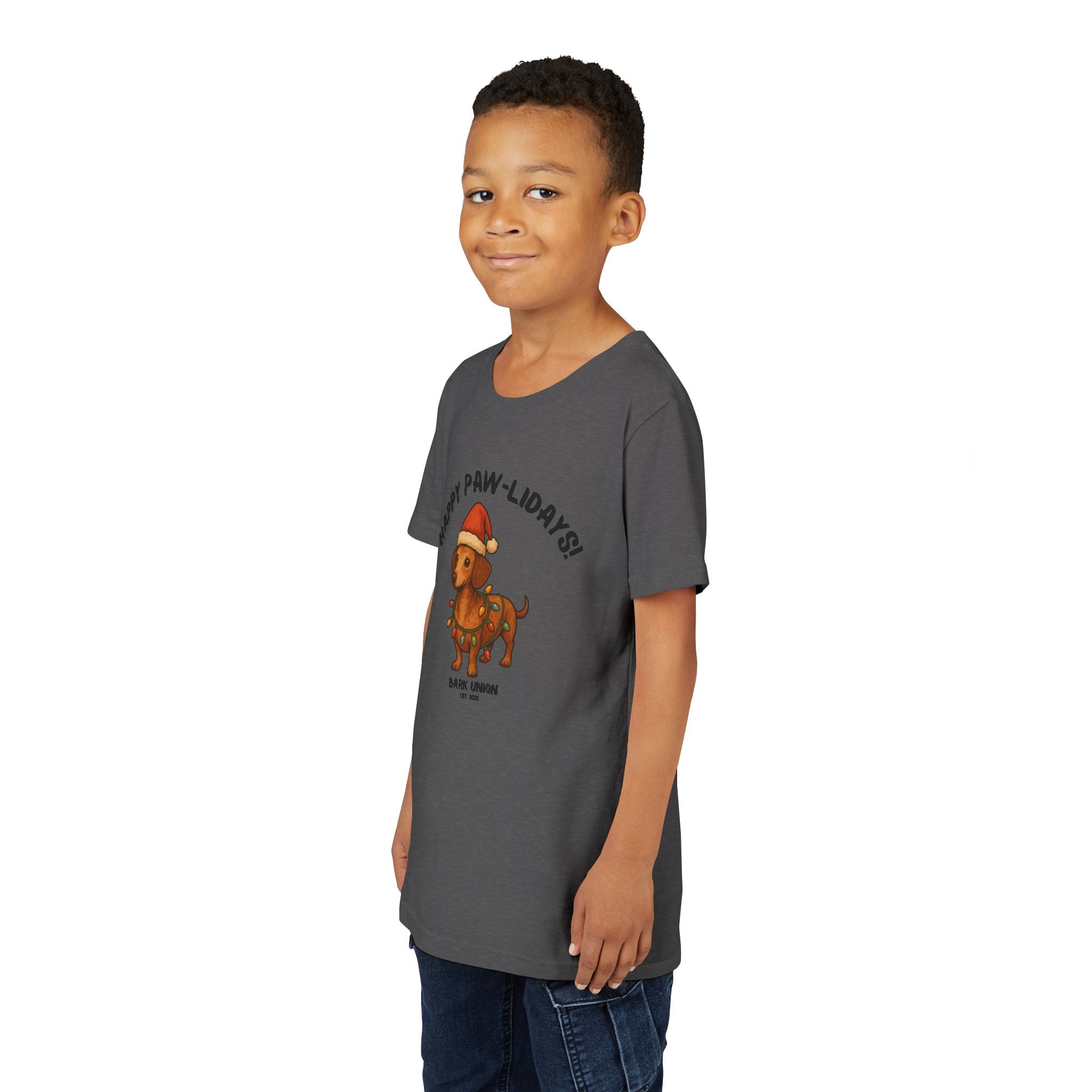 Happy Paw-lidays! Kids Tee