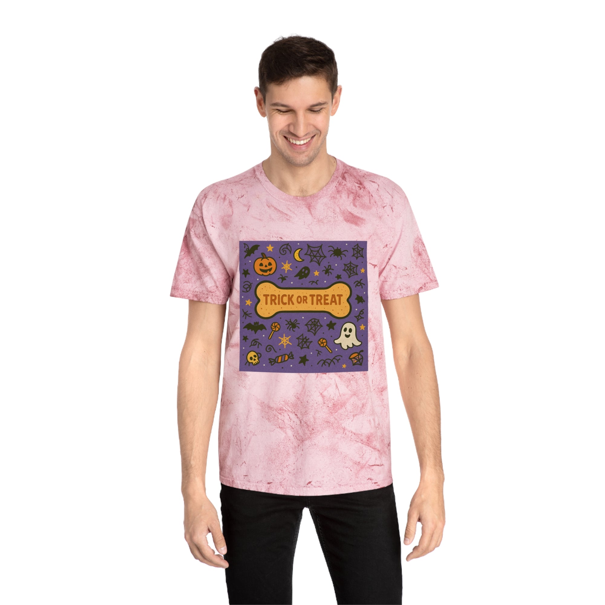Trick-or-Treat Tye-Dye Tee