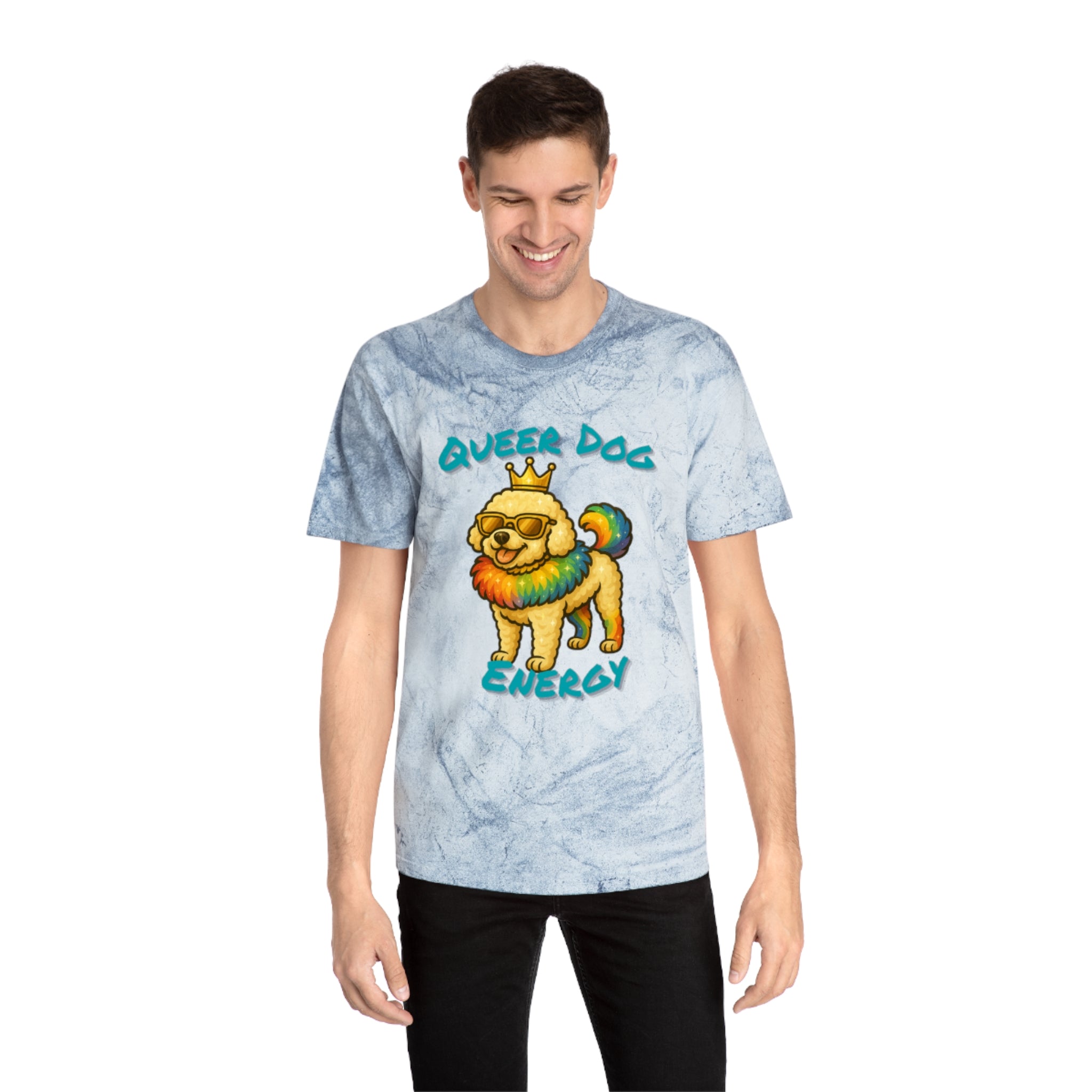 Queer Dog Energy Tye-Dye Tee