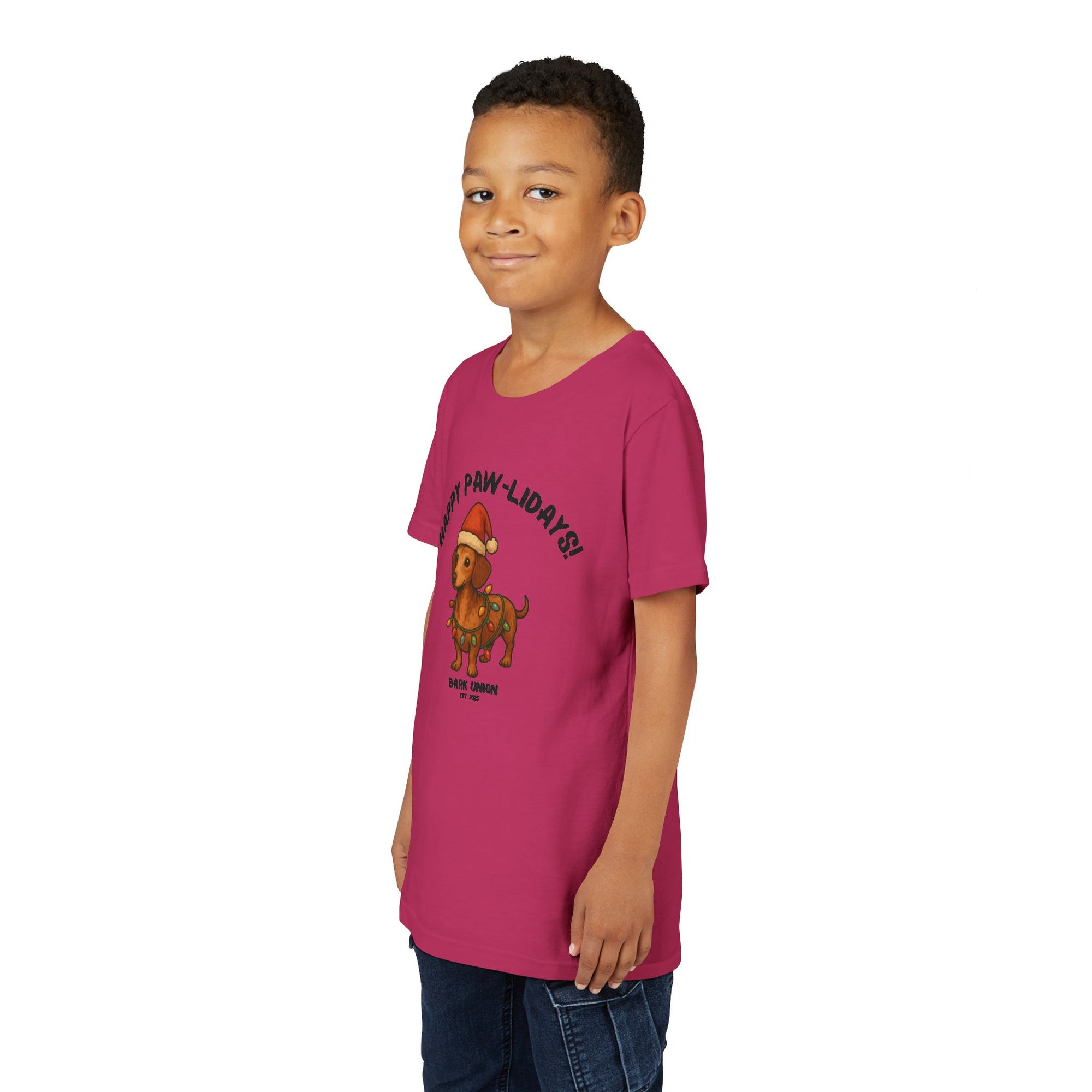 Happy Paw-lidays! Kids Tee