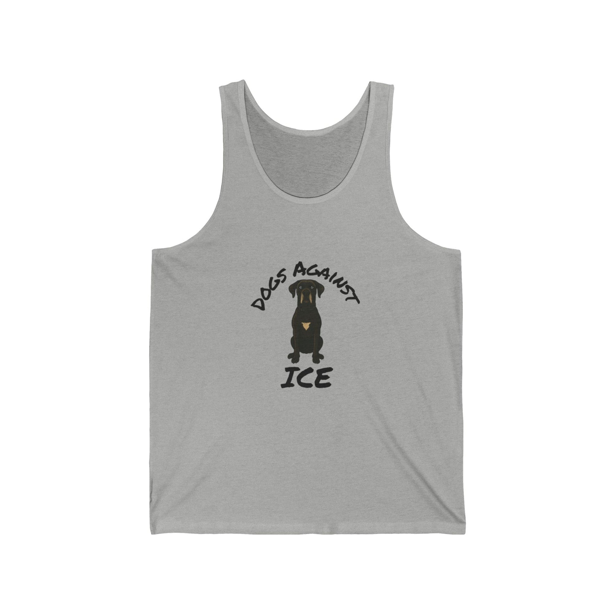 Dog Against ICE Tank
