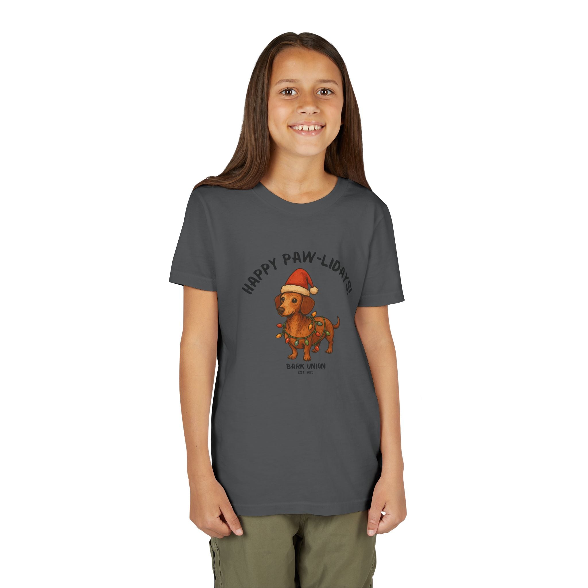 Happy Paw-lidays! Kids Tee