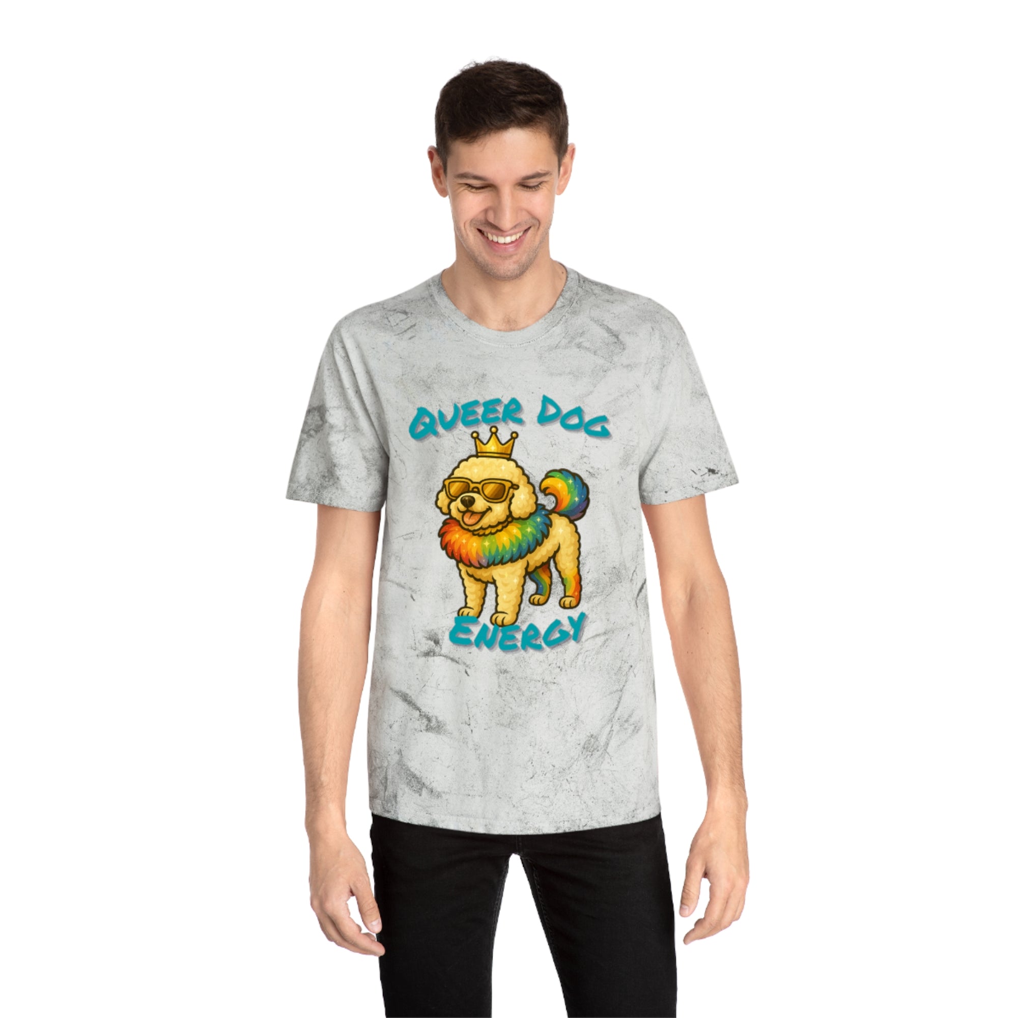 Queer Dog Energy Tye-Dye Tee