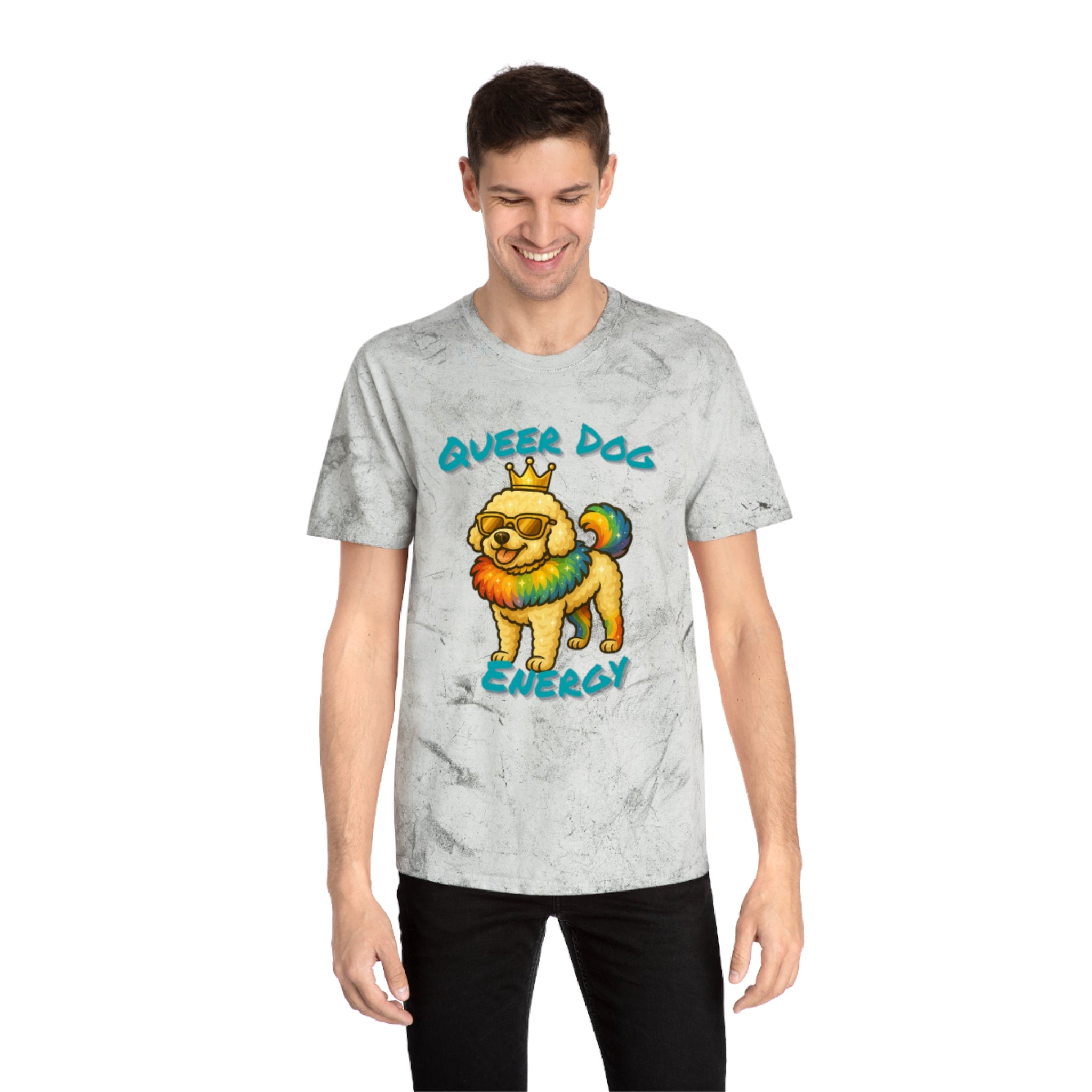 Queer Dog Energy Tye-Dye Tee