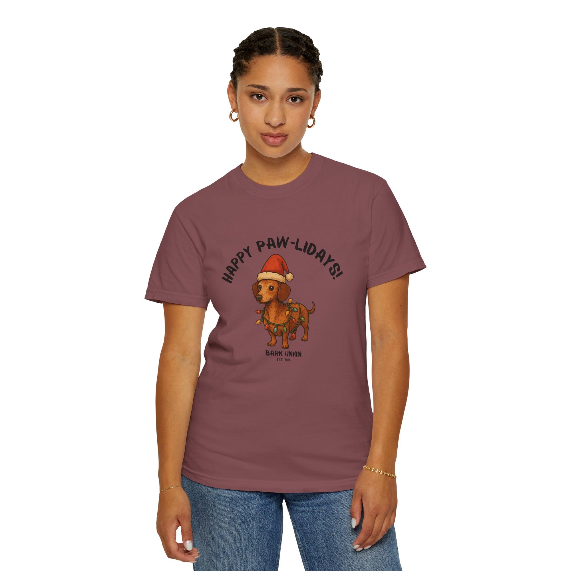 Happy Paw-lidays! Tee