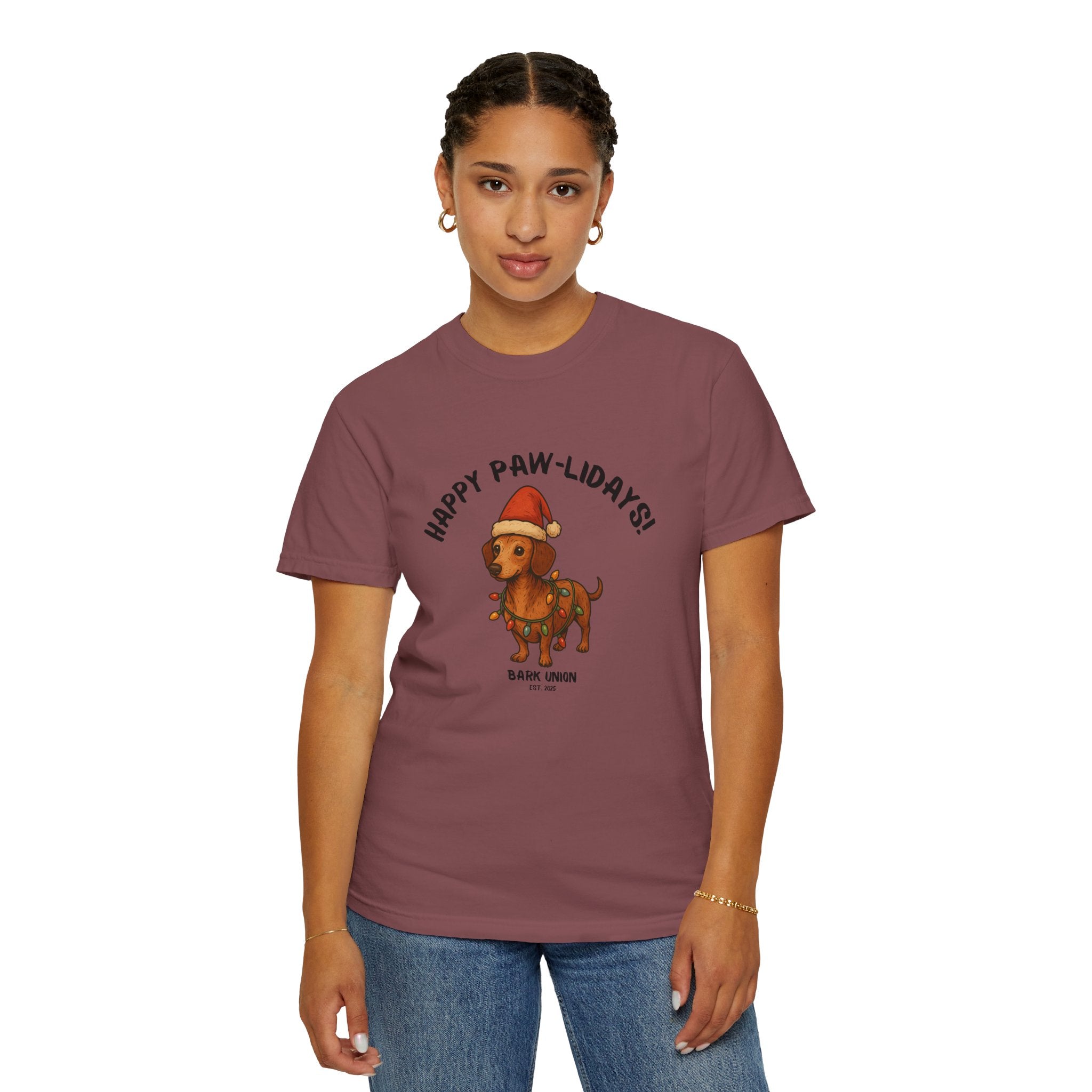 Happy Paw-lidays! Tee