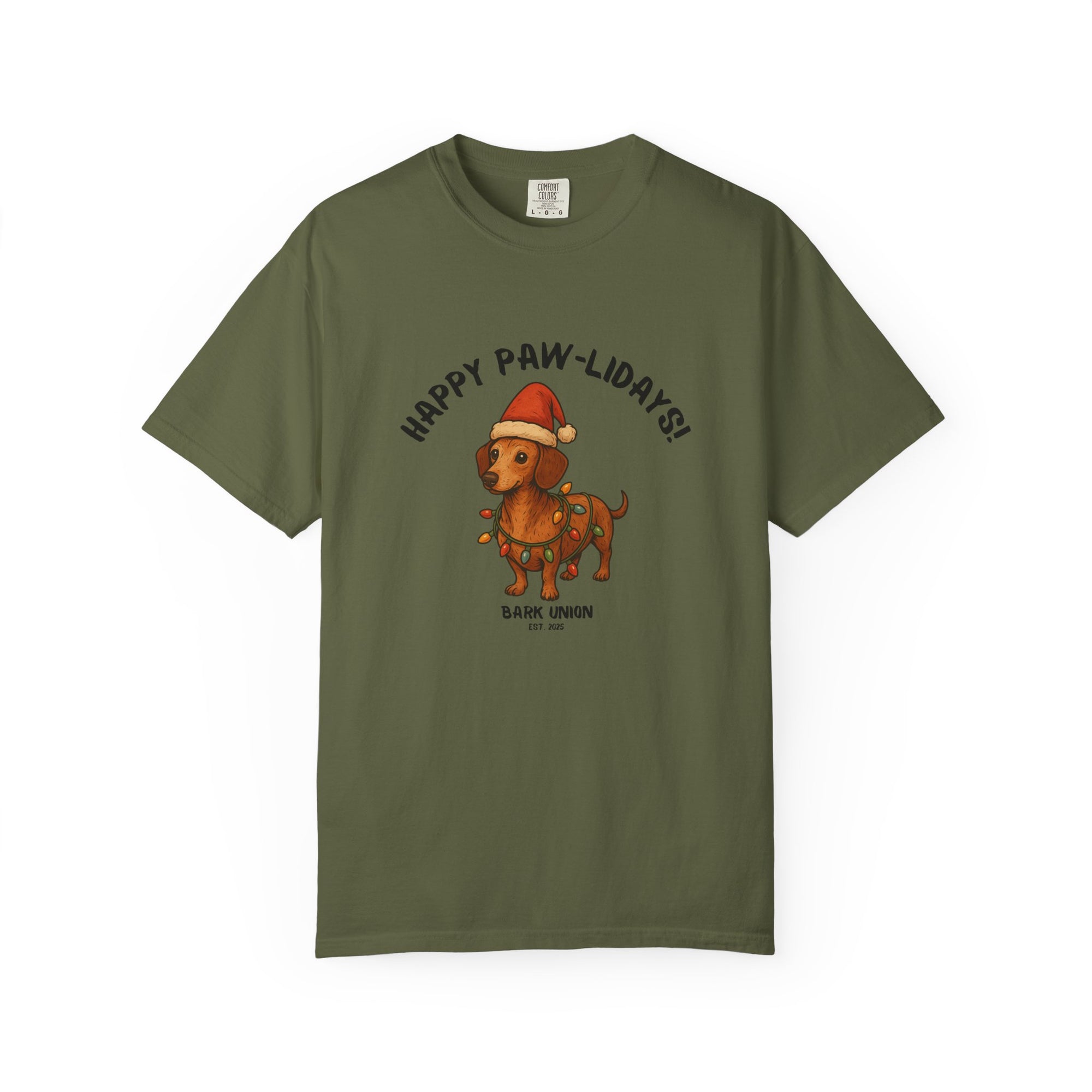 Happy Paw-lidays! Tee