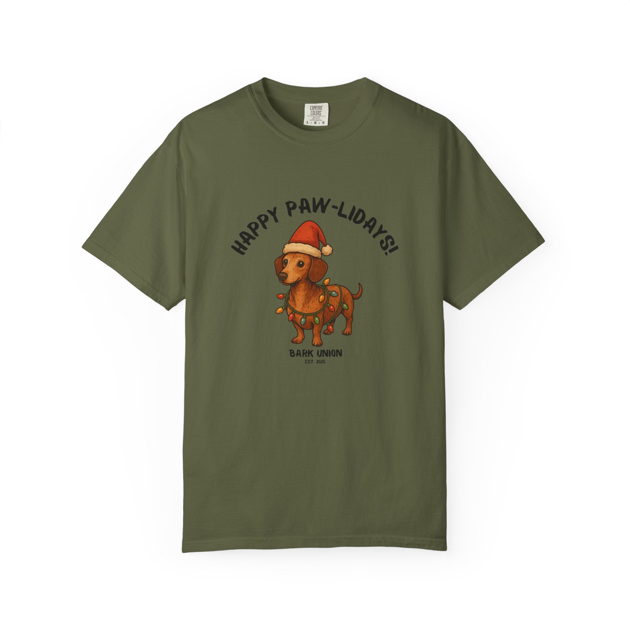 Happy Paw-lidays! Tee