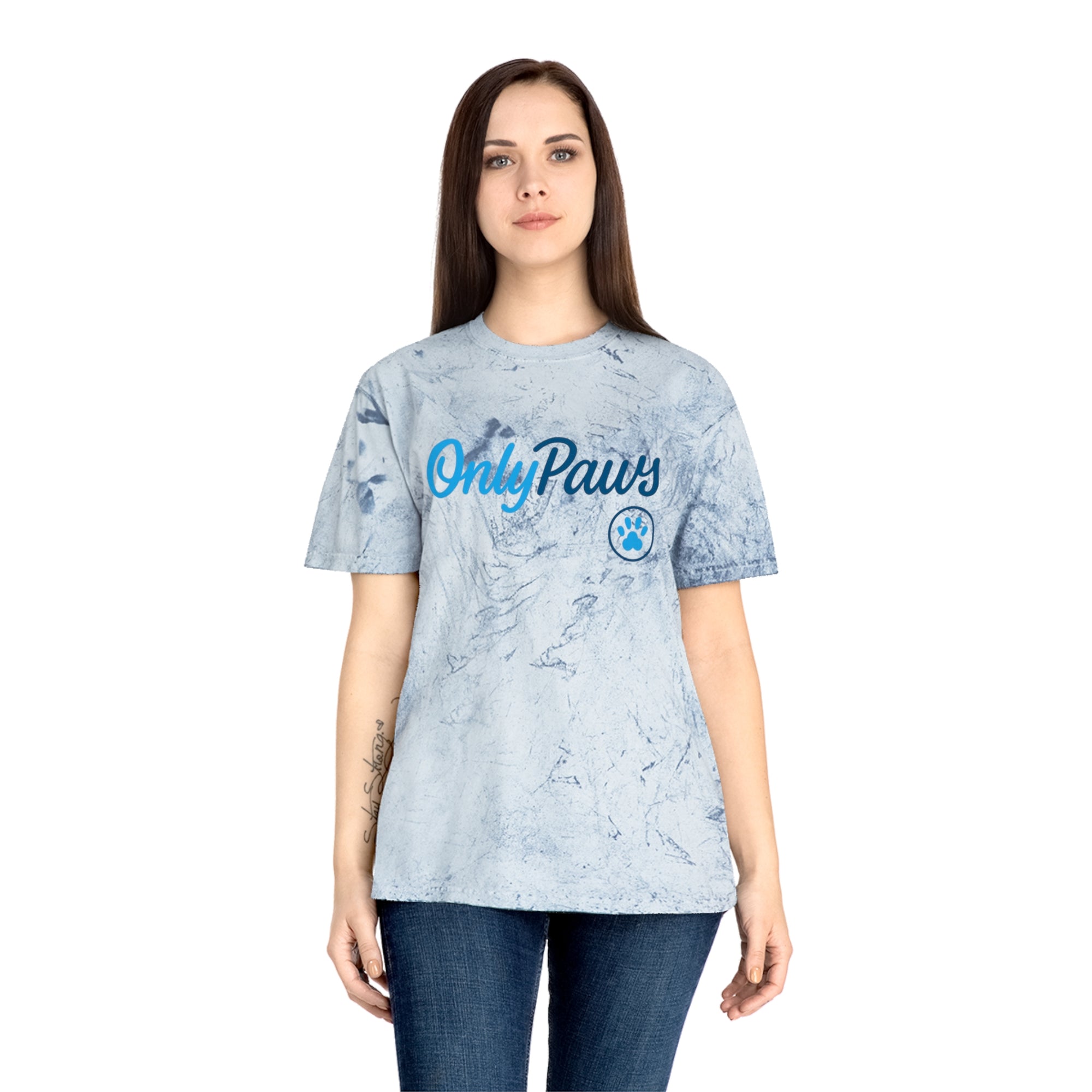 Only Paws Tye-Dye Tee